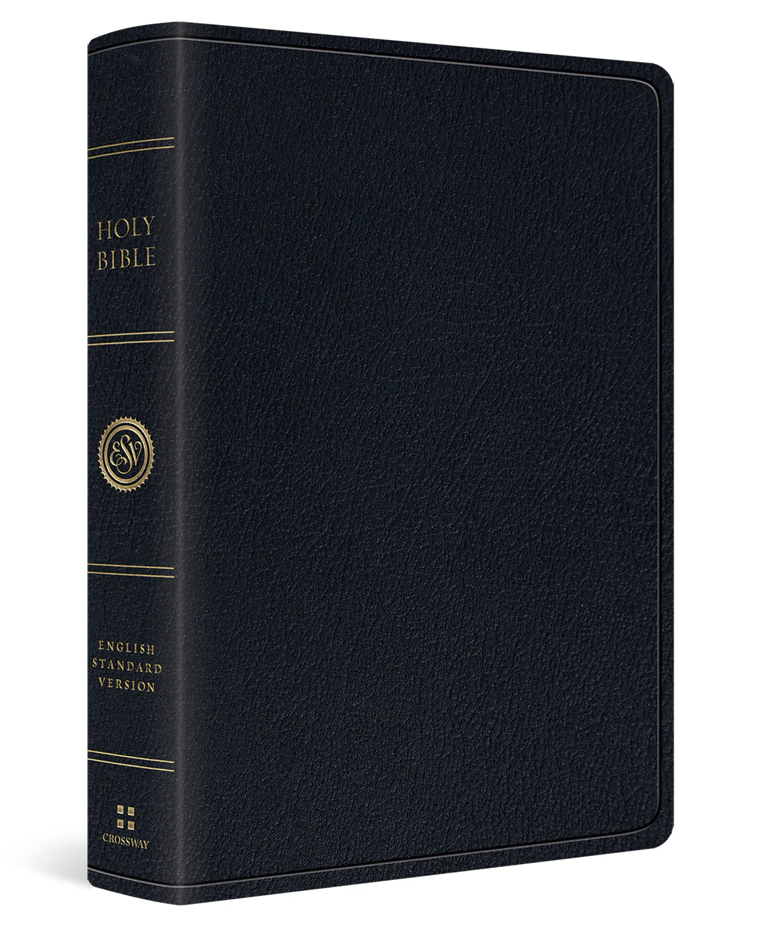 ESV Large Print Wide Margin Bible (Black),Used