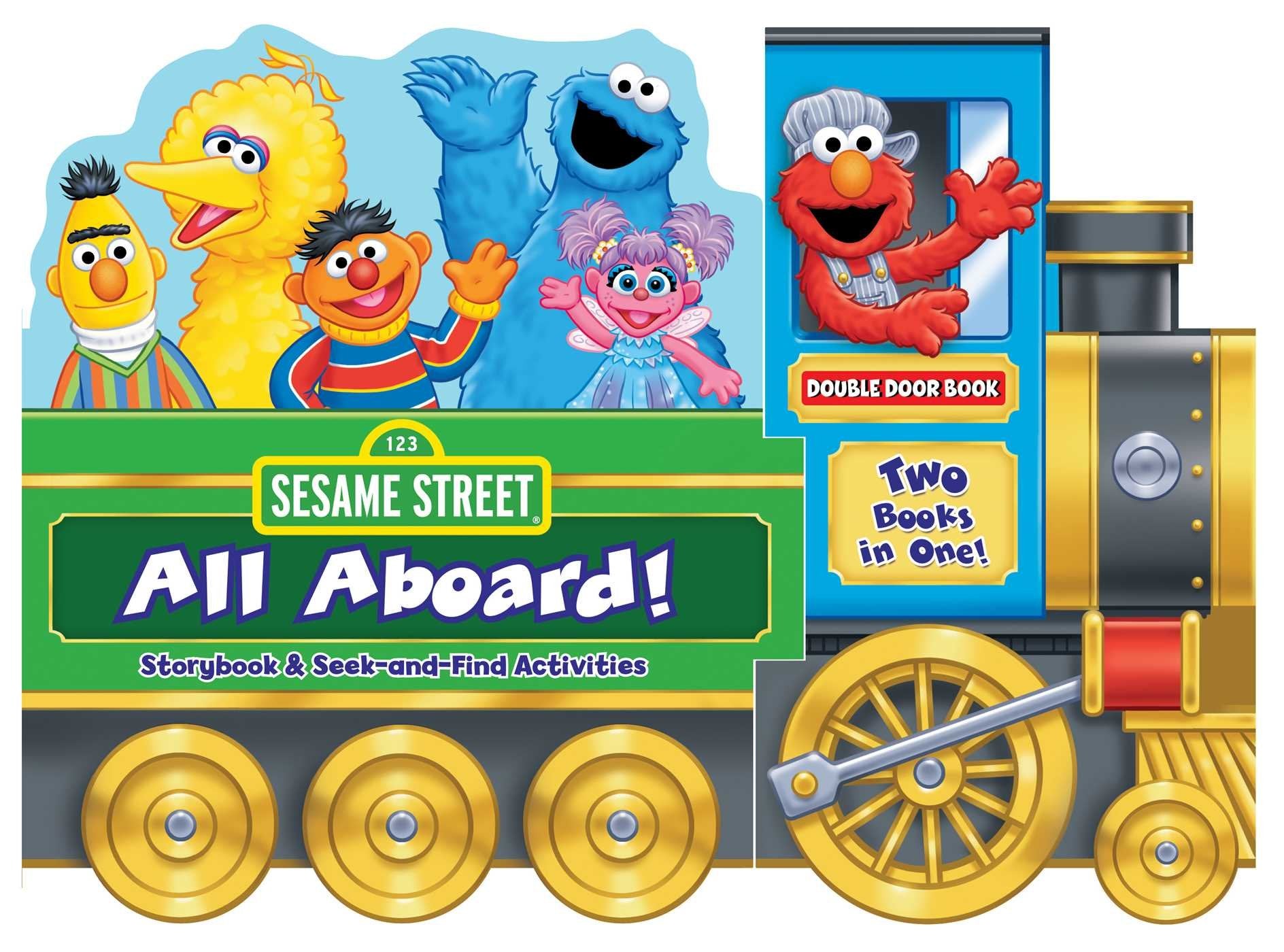Sesame Street: All Aboard!: Storybook & SeekandFind Activities,Used