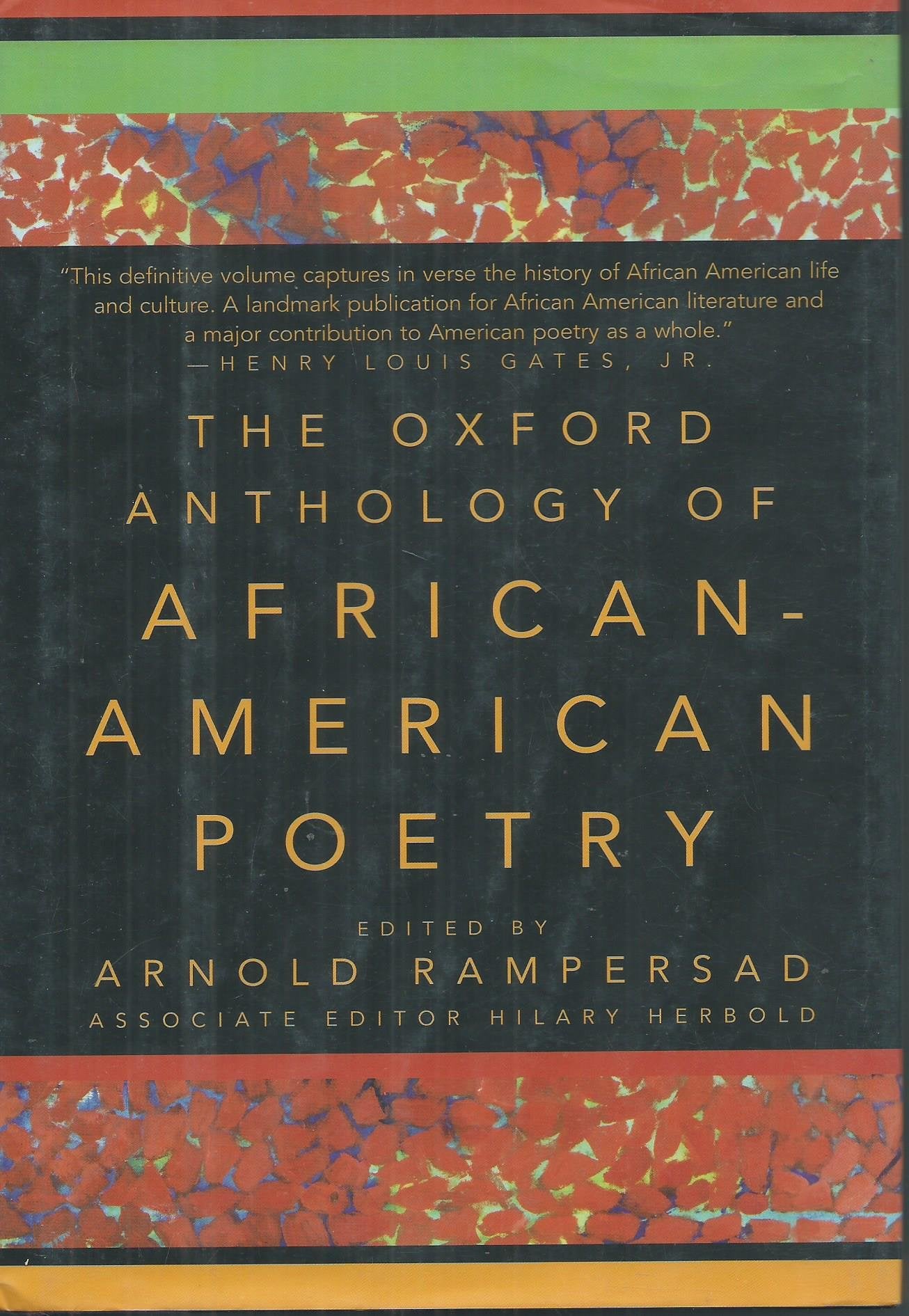 The Oxford Anthology Of Africanamerican Poetry,New