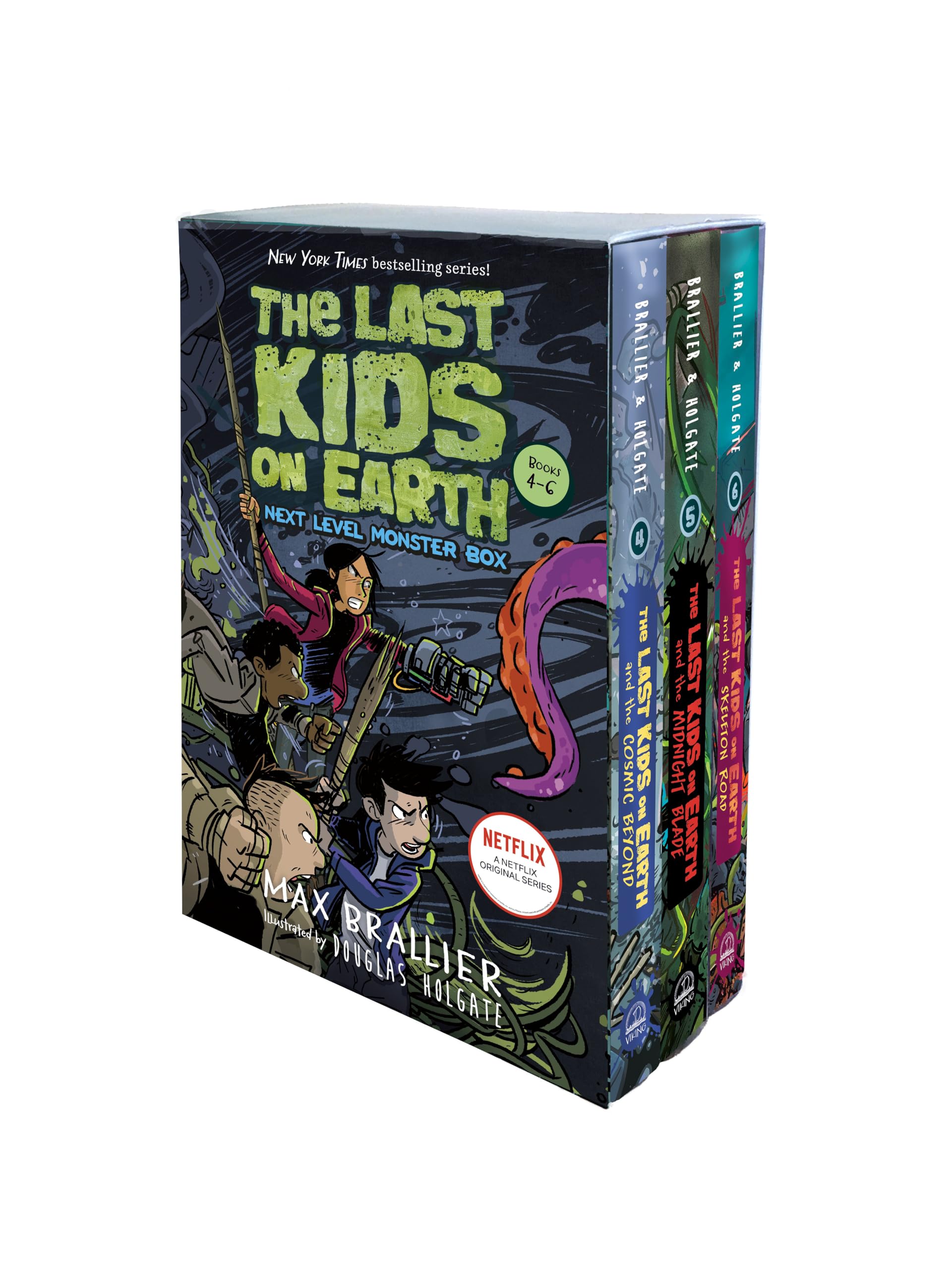 The Last Kids On Earth: Next Level Monster Box (Books 46),New