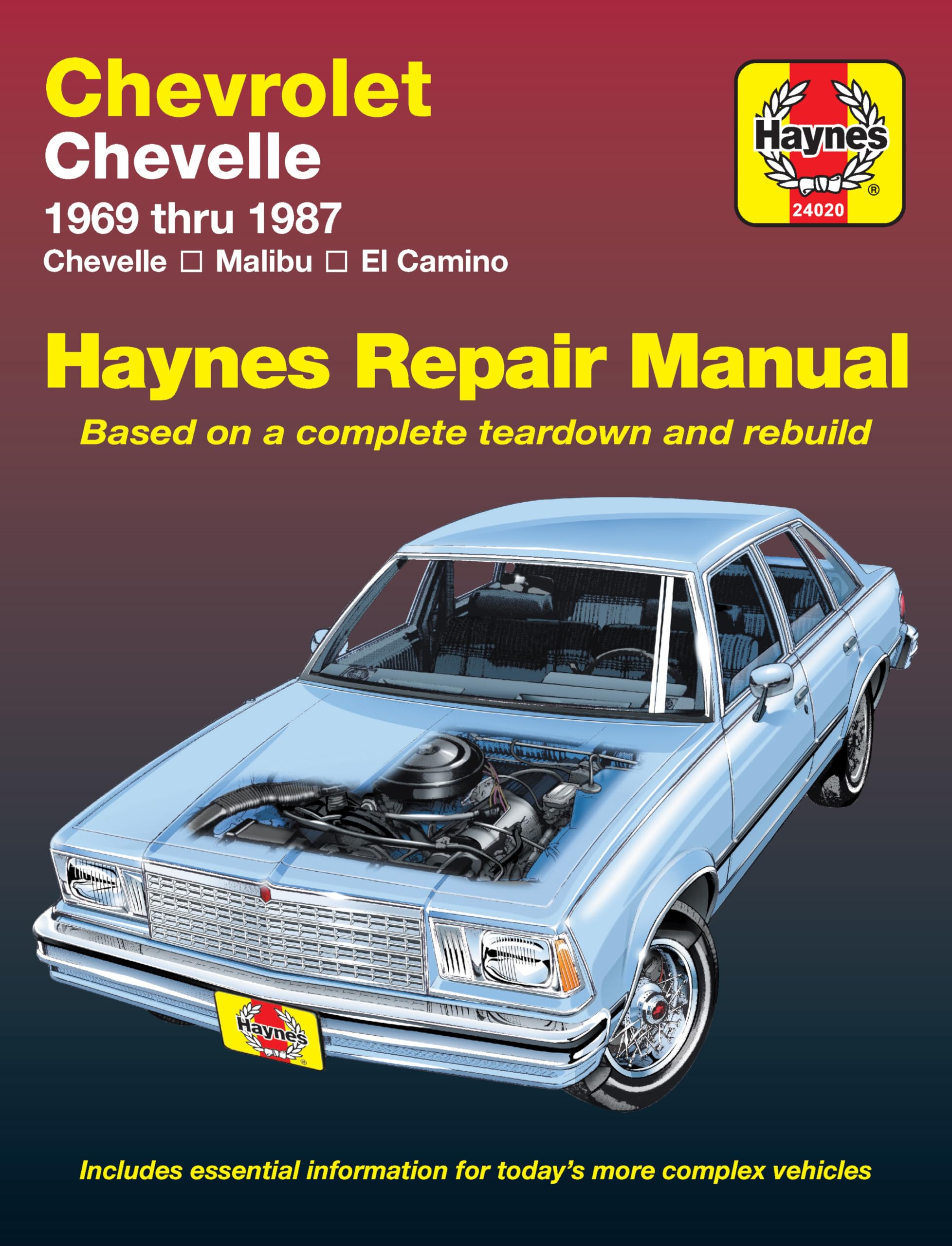 Chevrolet Chevelle, Malibu & El Camino (6987) Haynes Repair Manual (Does Not Include Information Specific To Diesel Engines. In