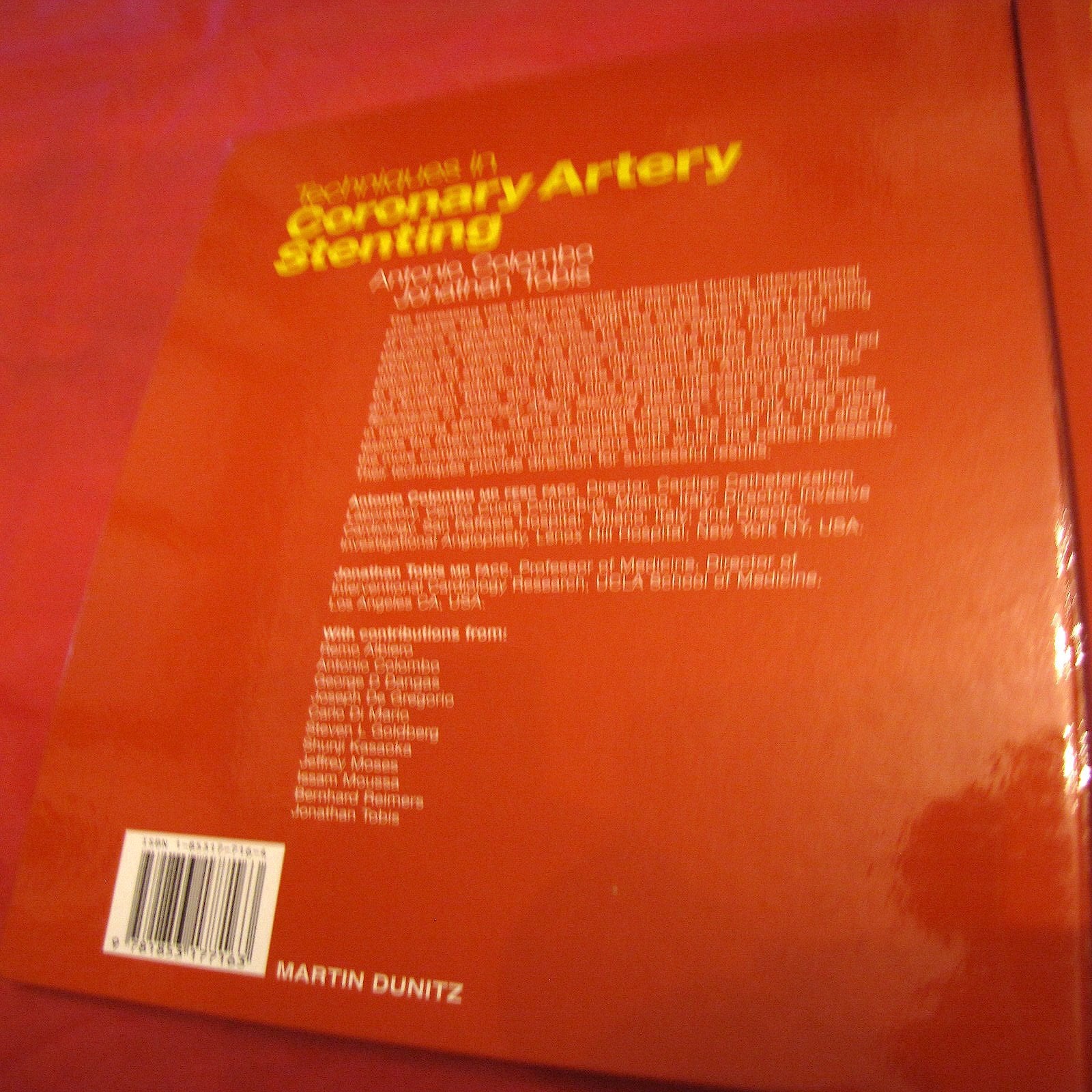 Techniques in Coronary Artery Stenting (Book with CDROM),New