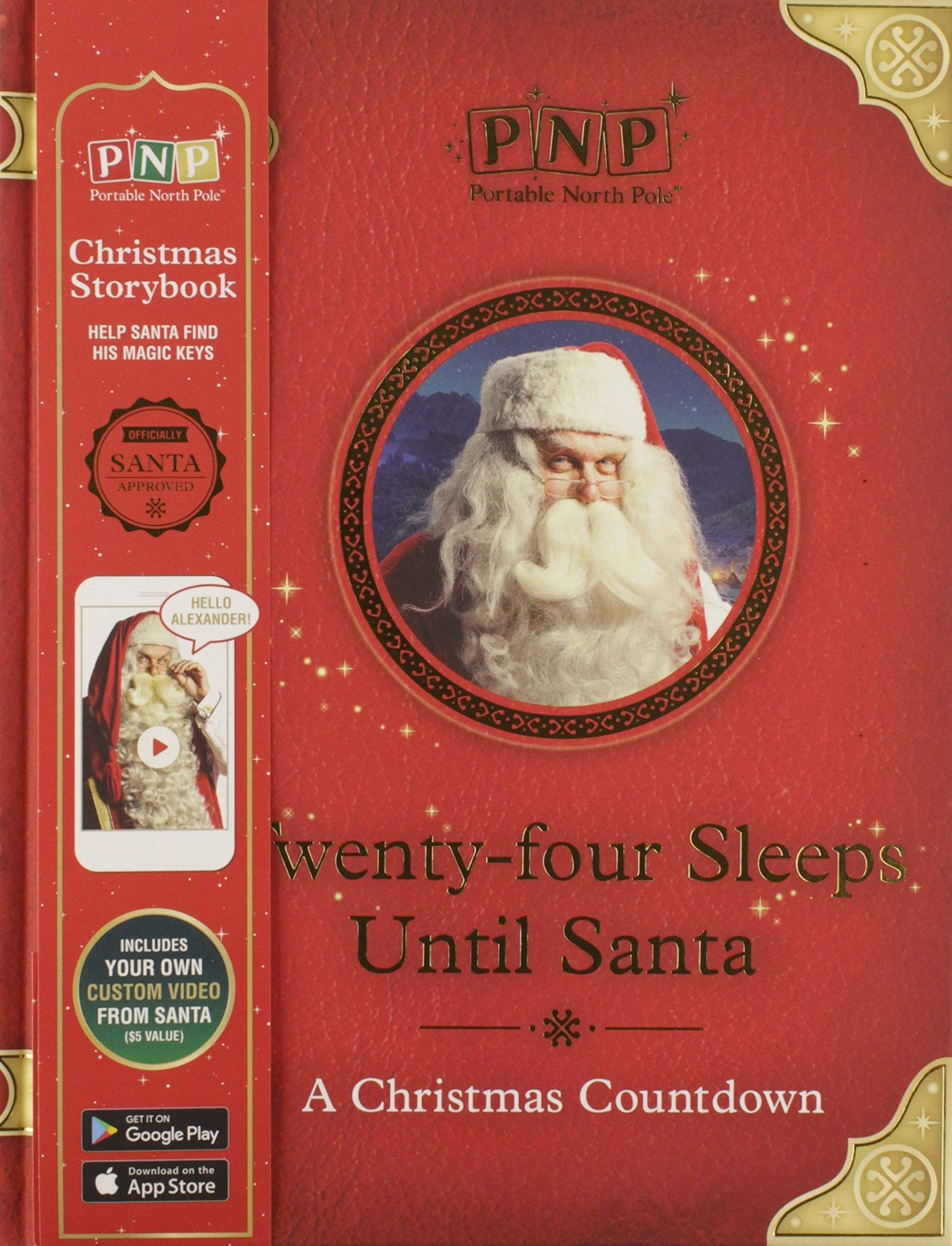 TwentyFour Sleeps Until Santa: A countdown to Christmas,Used
