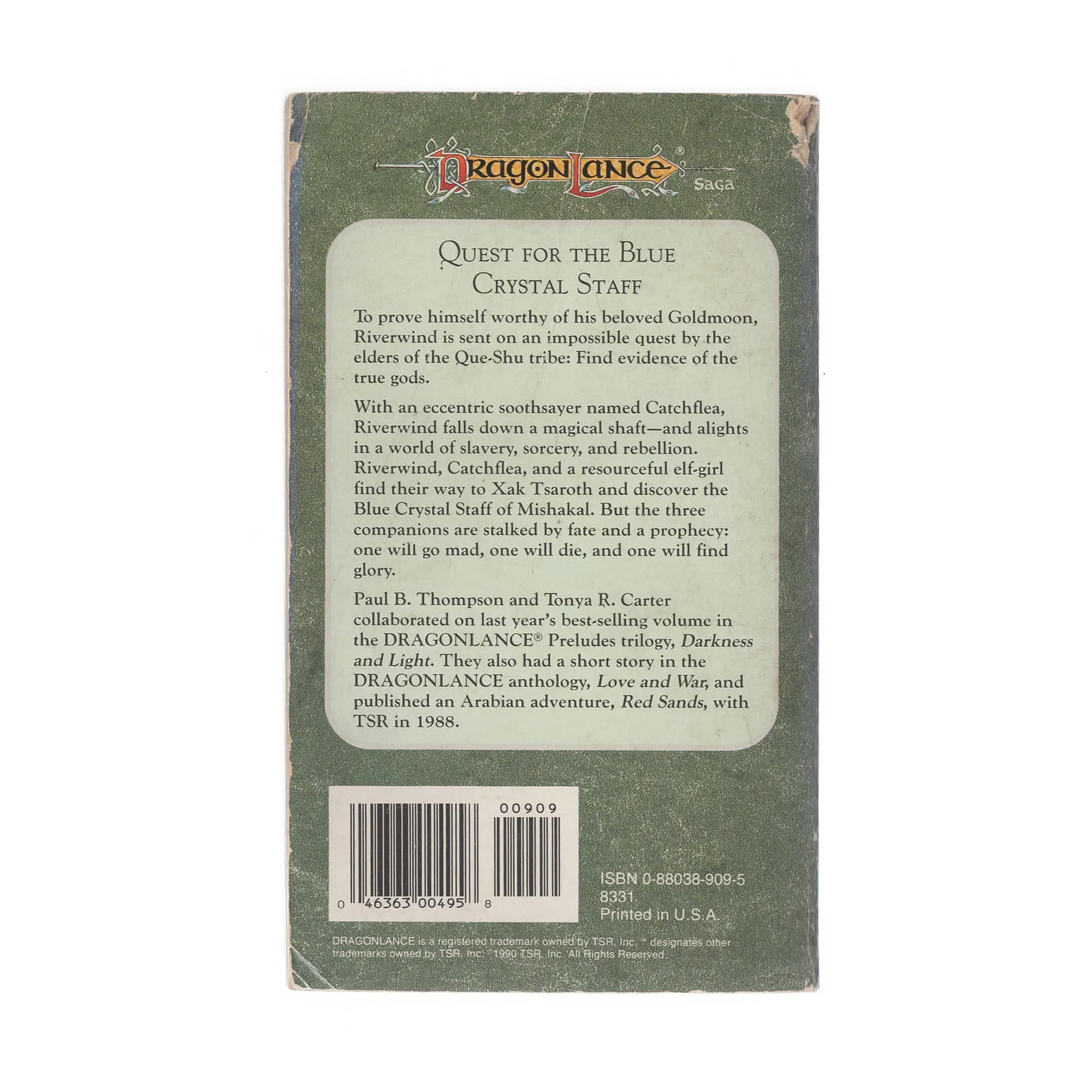 Riverwind the Plainsman (Dragonlance: Preludes, Volume 1),Used