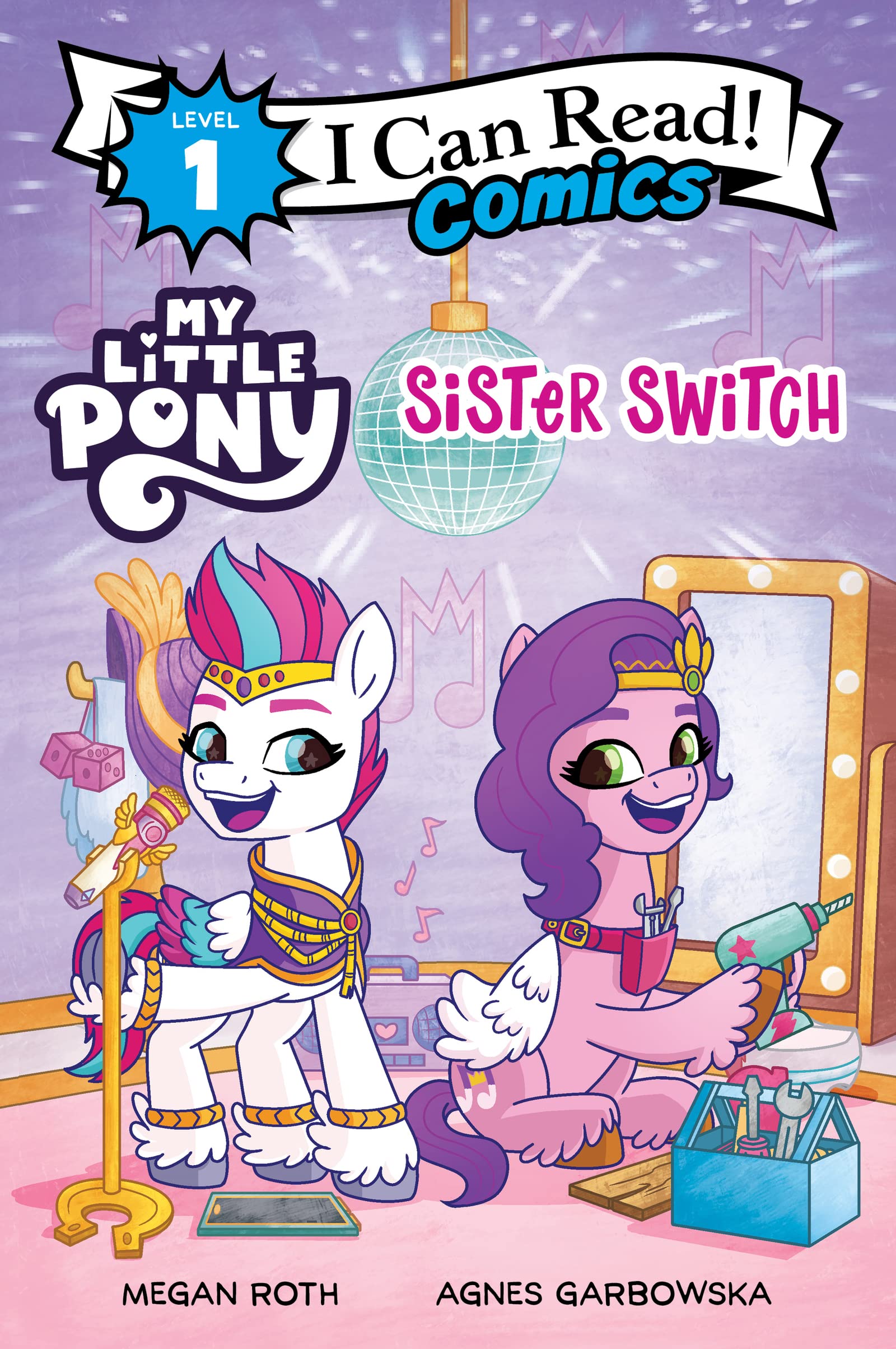 My Little Pony: Sister Switch (I Can Read Comics Level 1),New