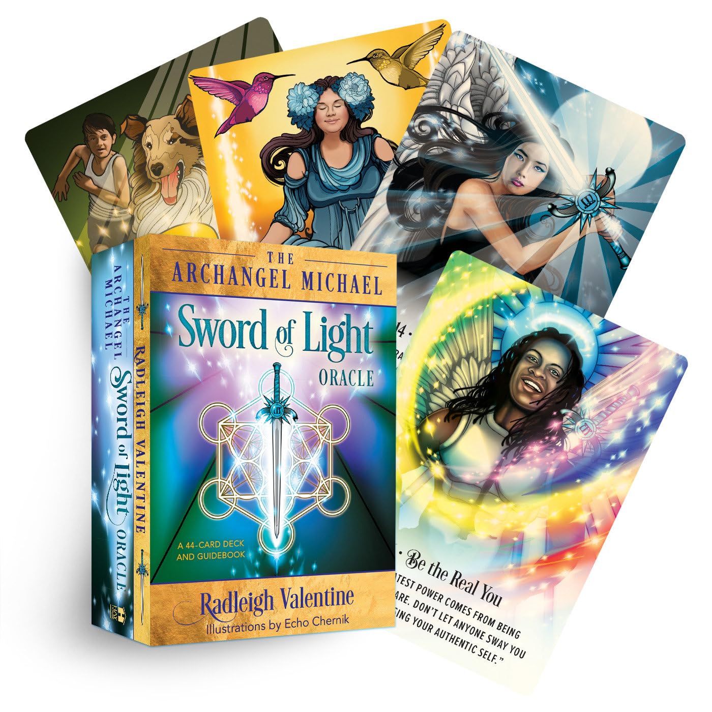 The Archangel Michael Sword of Light Oracle: A 44Card Deck and Guidebook,New