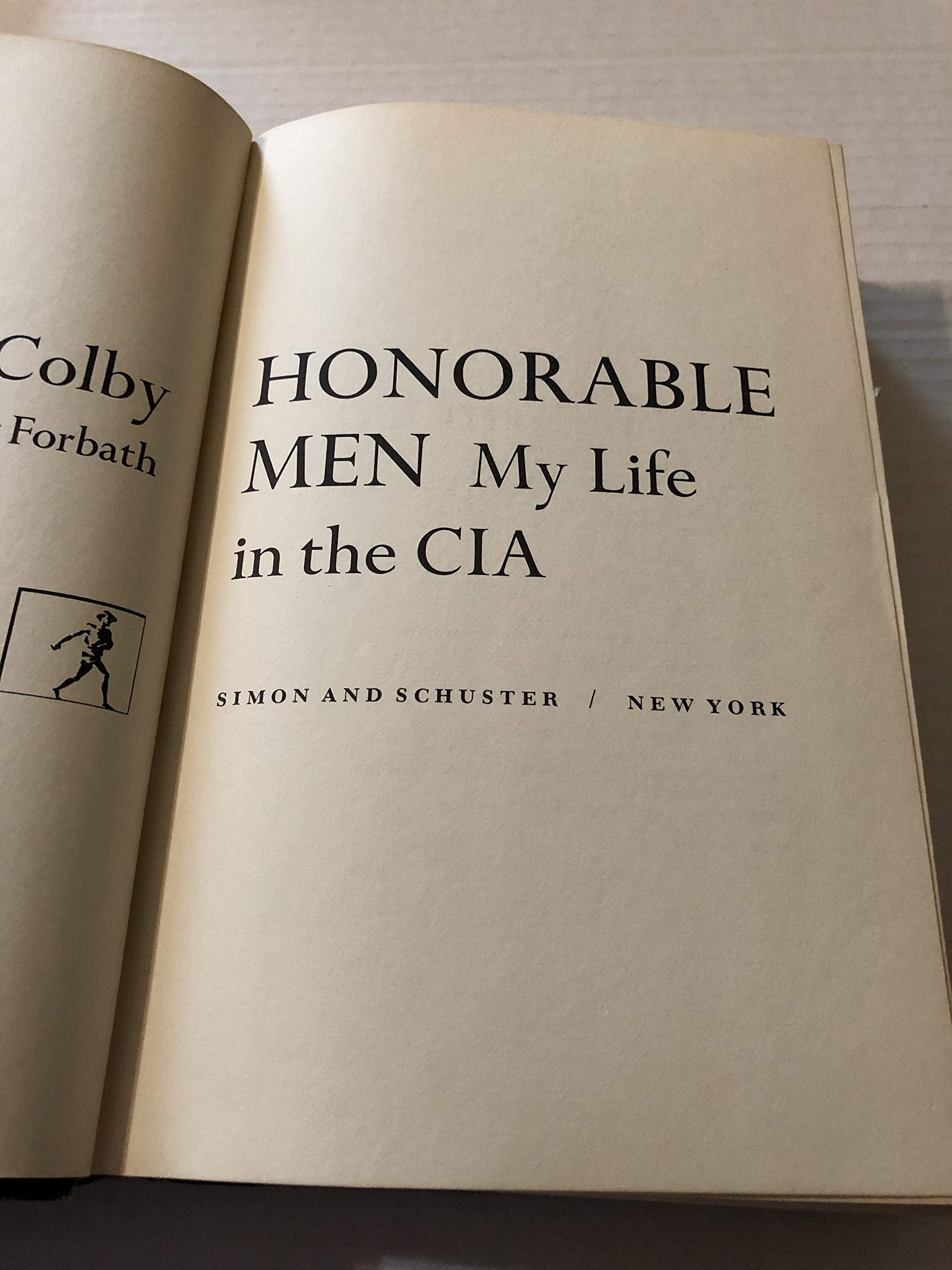 Honorable Men: My Life In The Cia,New