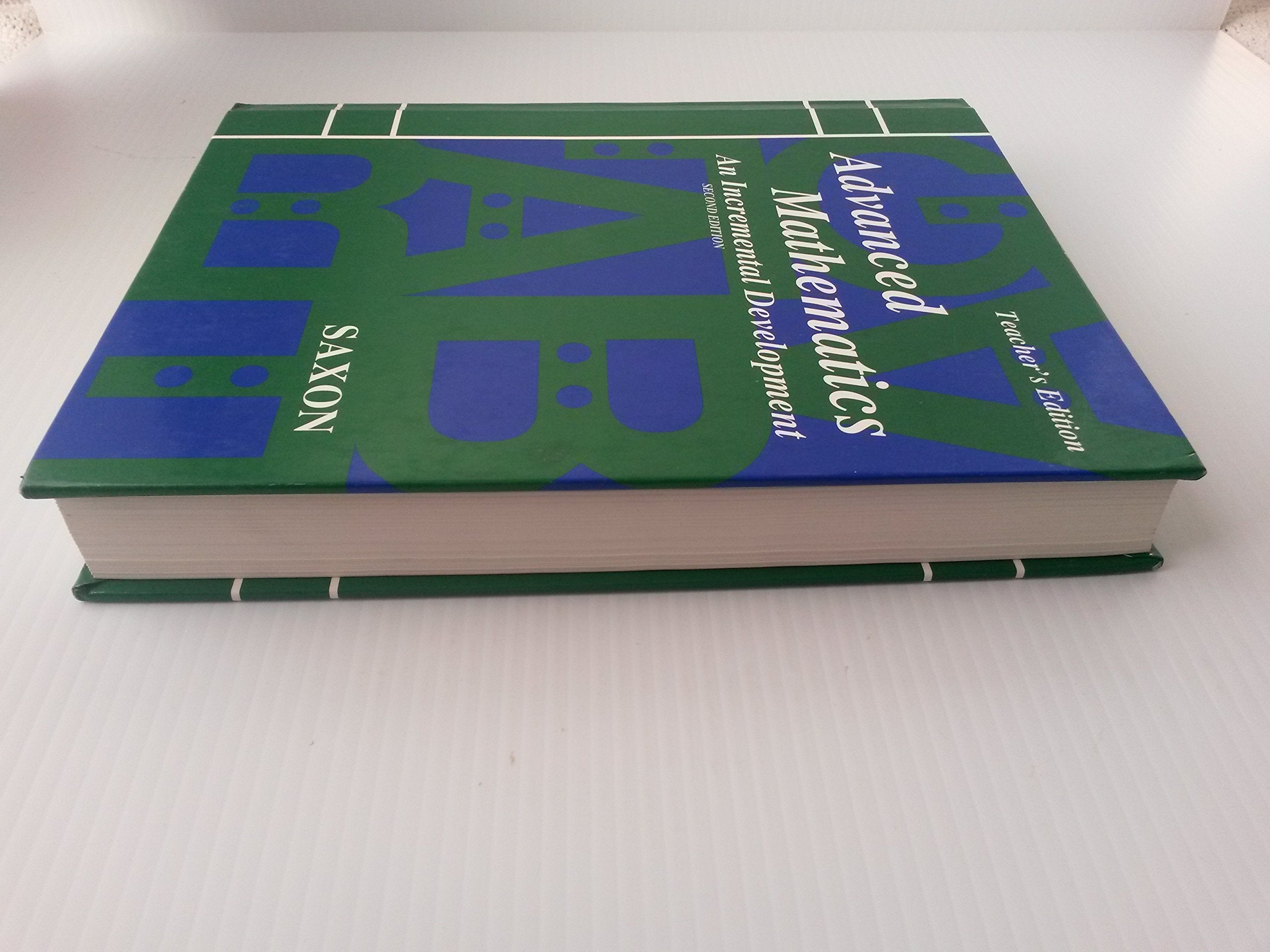 Advanced Math: An Incremental Development,Used