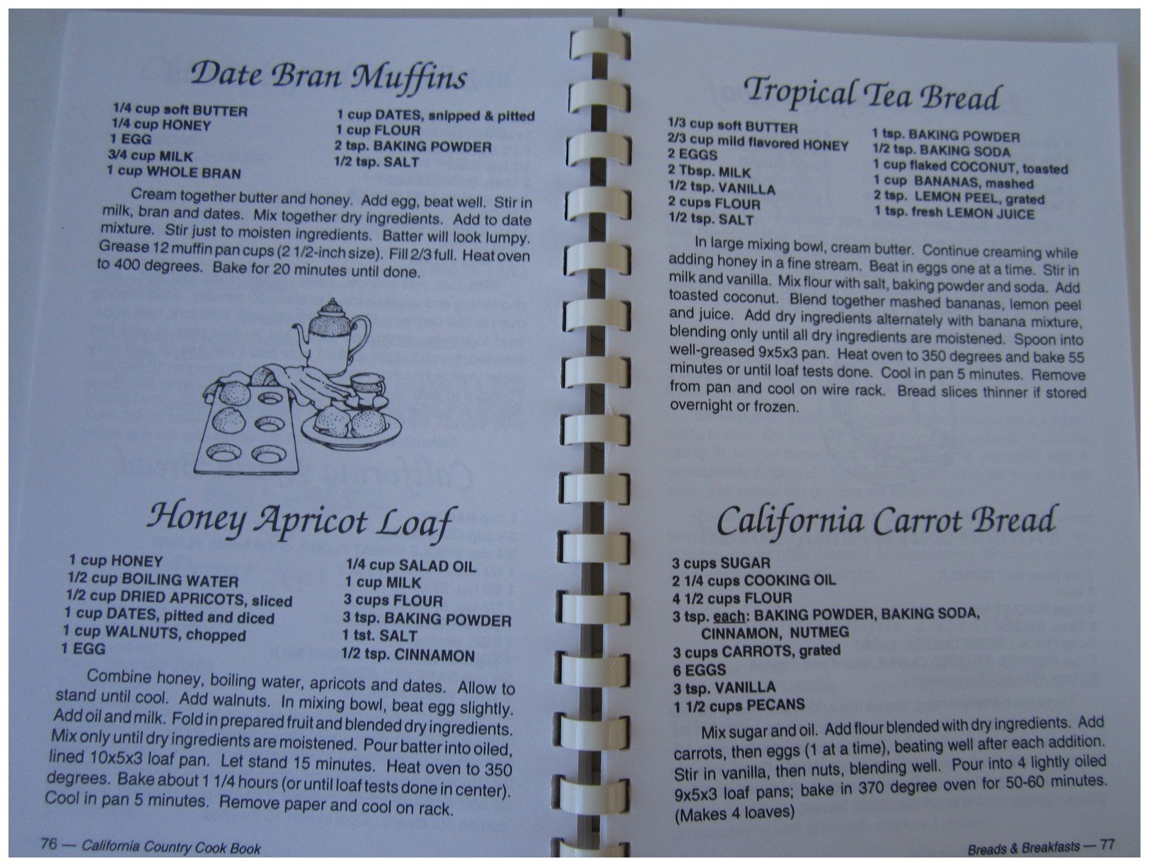 California Country Cookbook,Used