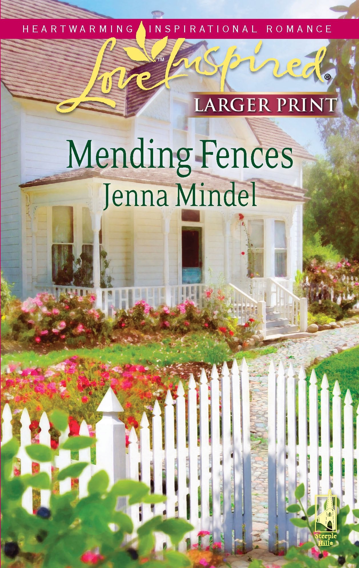 Mending Fences (Love Inspired Large Print),Used