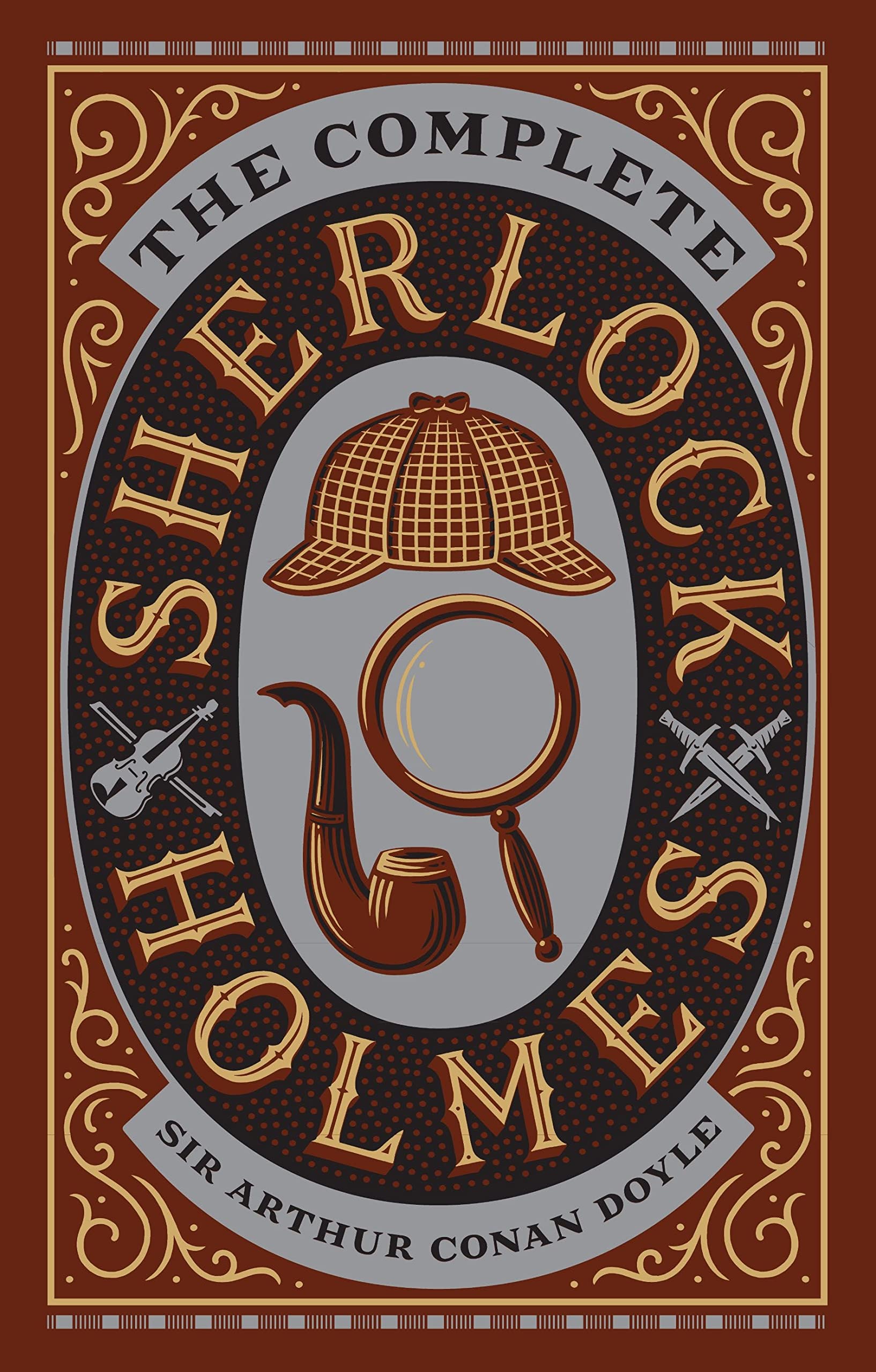The Complete Sherlock Holmes (Barnes & Noble Leatherbound Classic Collection),Used