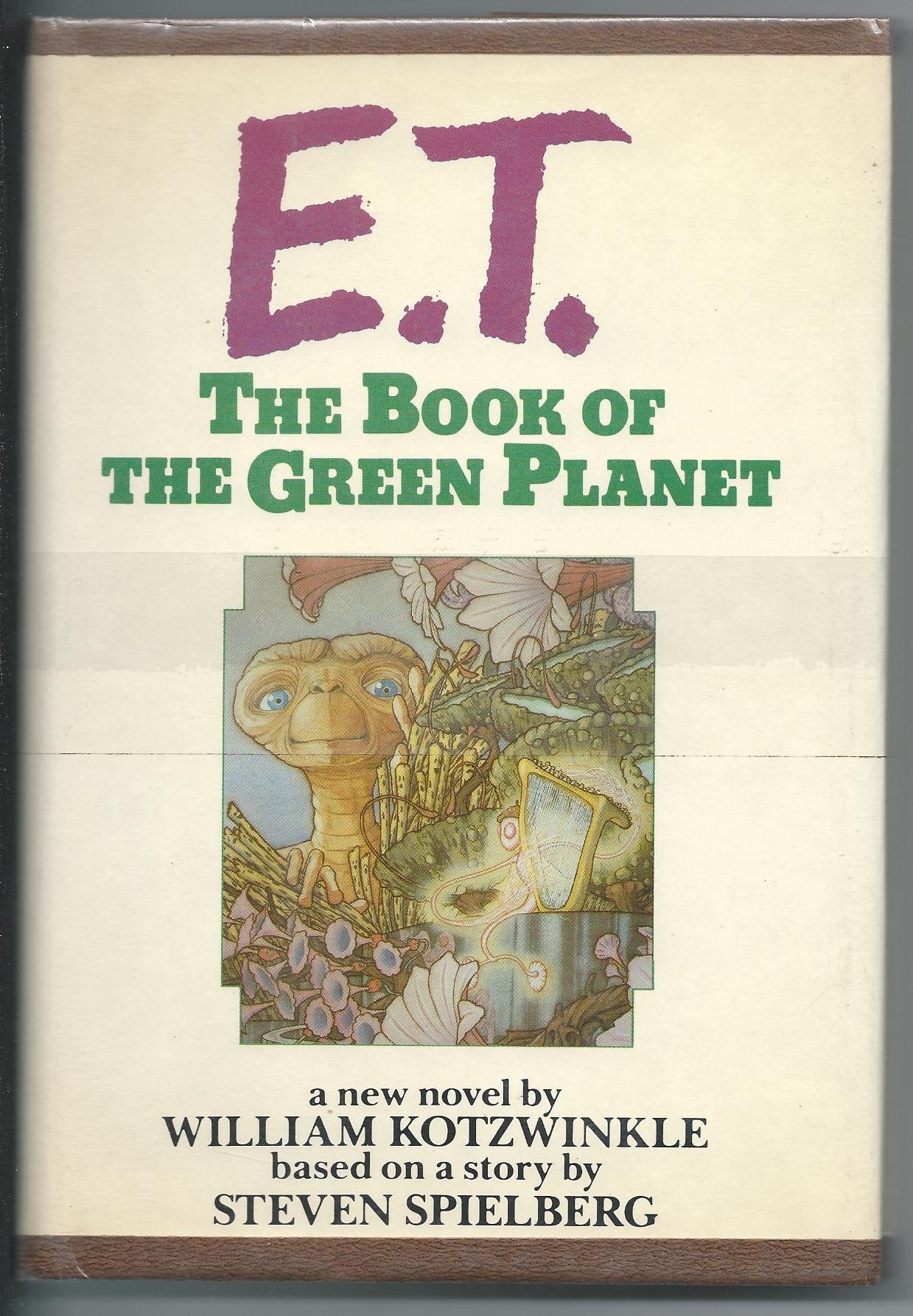 E.T. Book Green Planet,Used