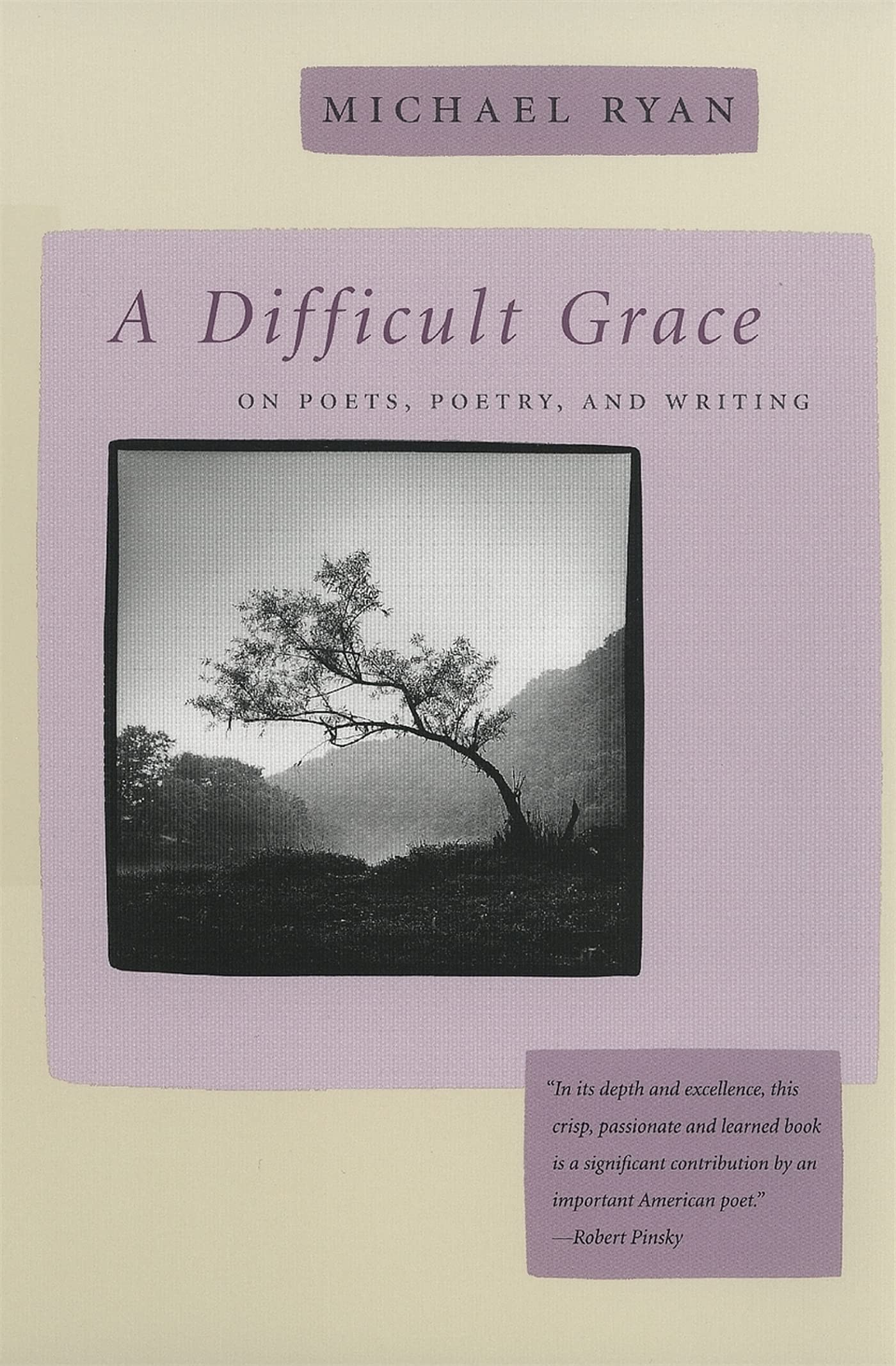 A Difficult Grace: On Poets, Poetry, and Writing (The Life of Poetry: Poets on Their Art and Craft Ser.),Used