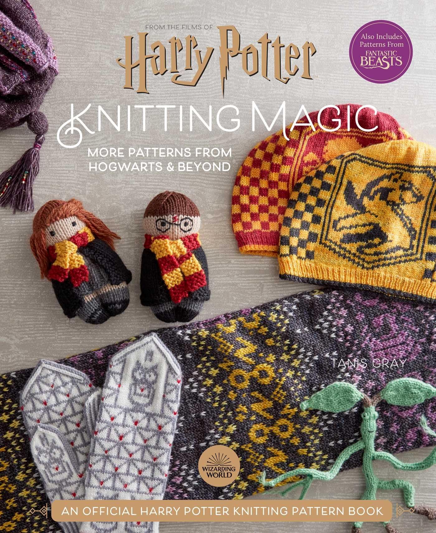 Harry Potter: Knitting Magic: More Patterns From Hogwarts and Beyond: An Official Harry Potter Knitting Book (Harry Potter Craft,Used