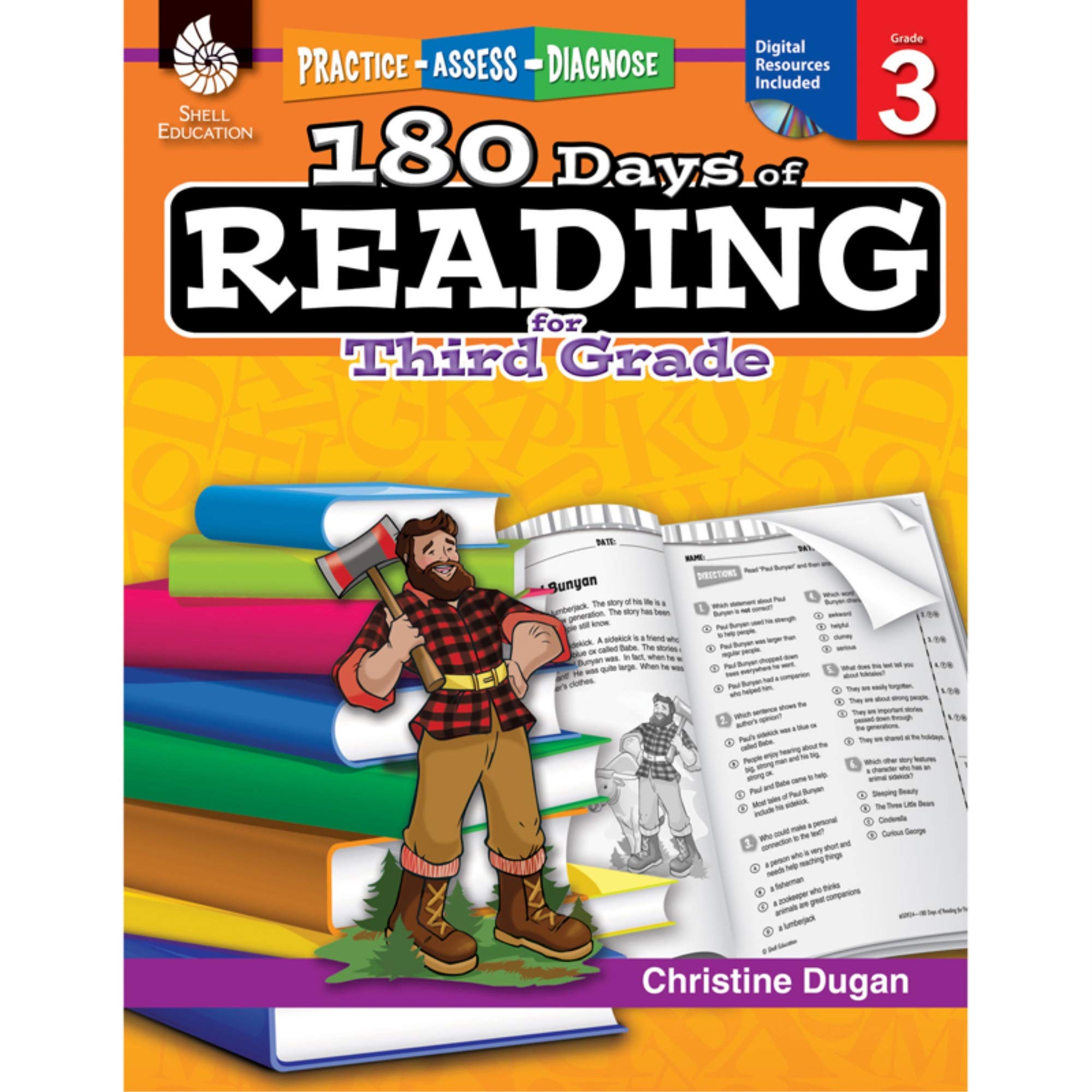 180 Days Of Reading Book For Third,Used