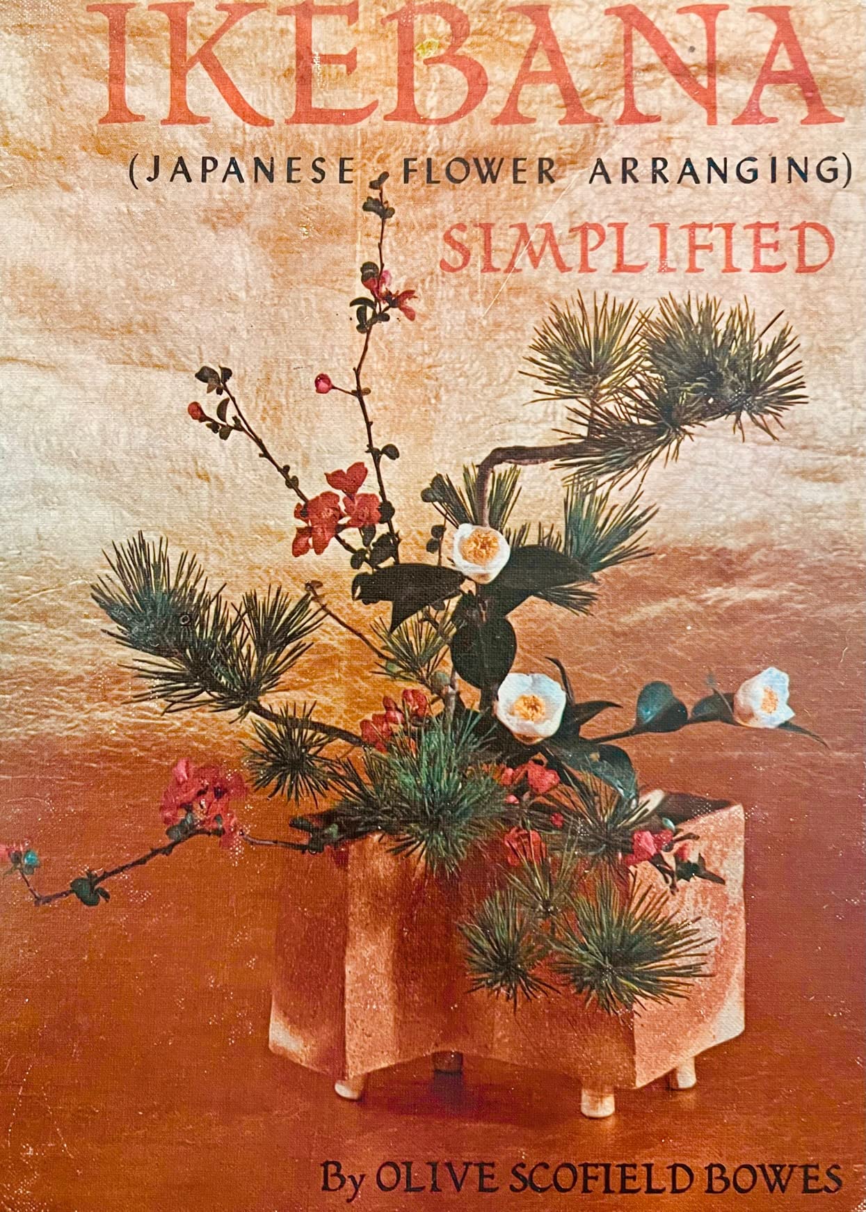 Ikebana (Japanese flower arranging) simplified,Used