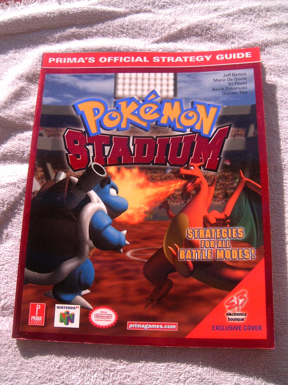 Pokemon Stadium (Prima's Official Strategy Guide),Used