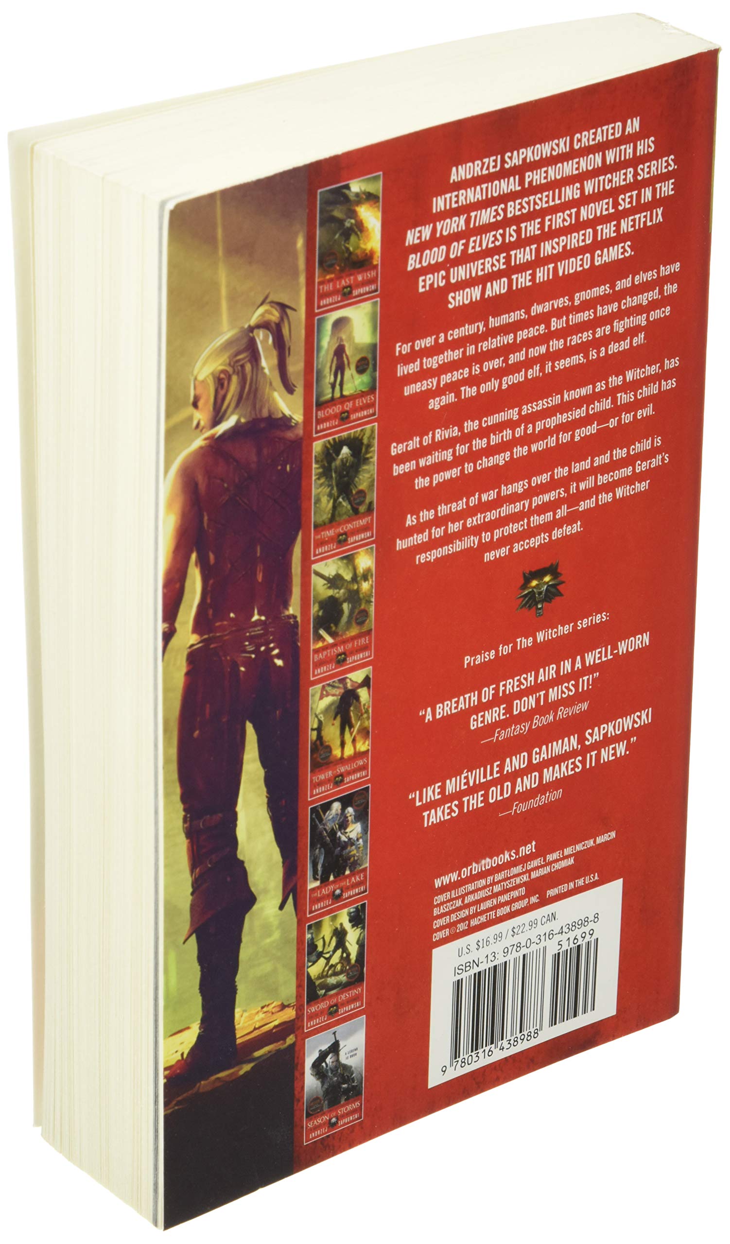 Blood Of Elves (The Witcher, 3),New