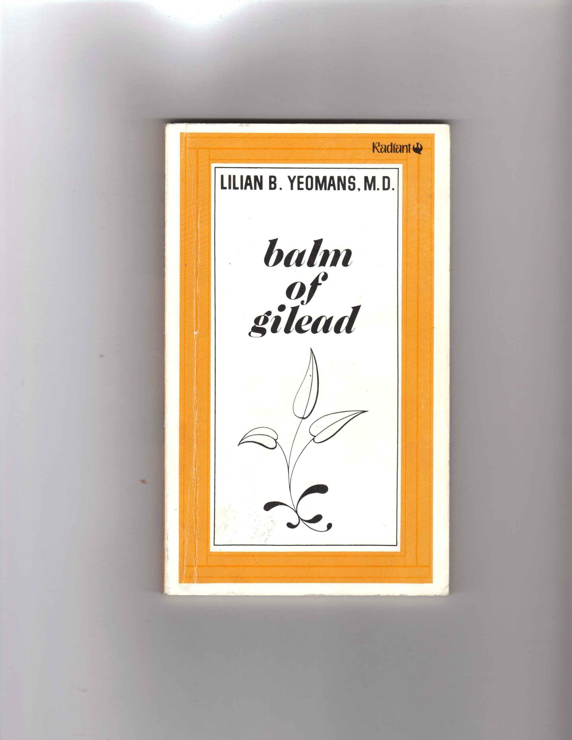 Balm of Gilead,Used