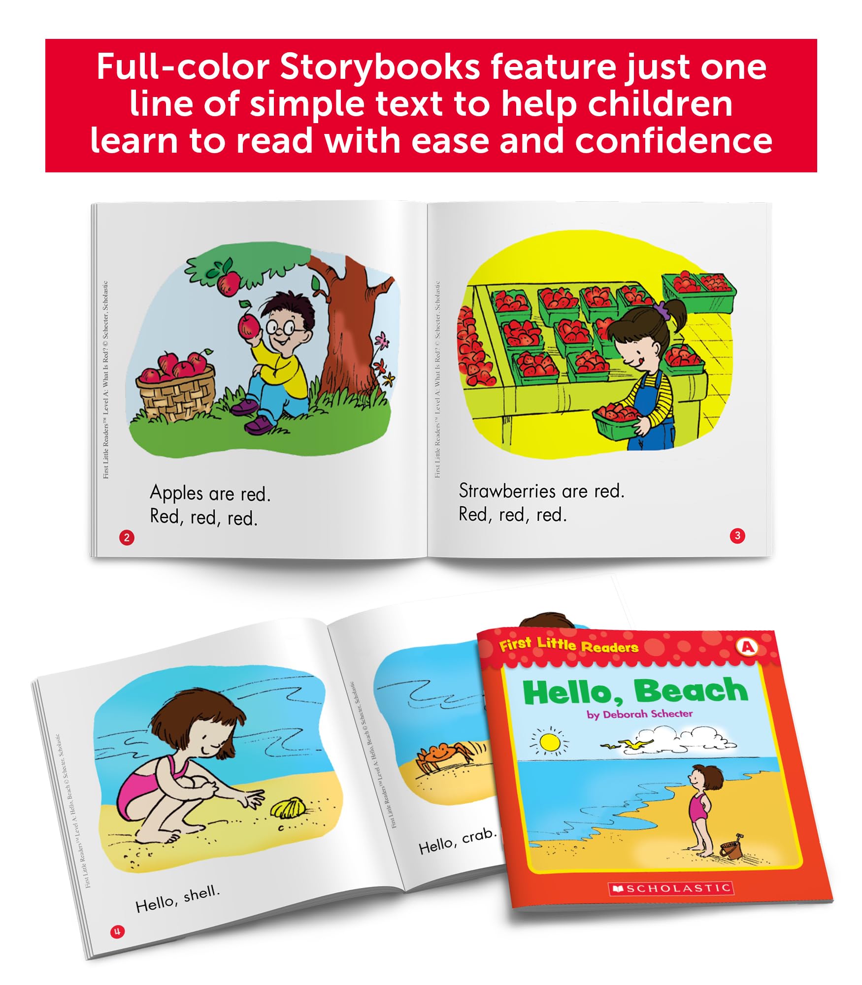 First Little Readers Parent Pack: Guided Reading Level A: 25 Irresistible Books That Are Just the Right Level for Beginning Read,New