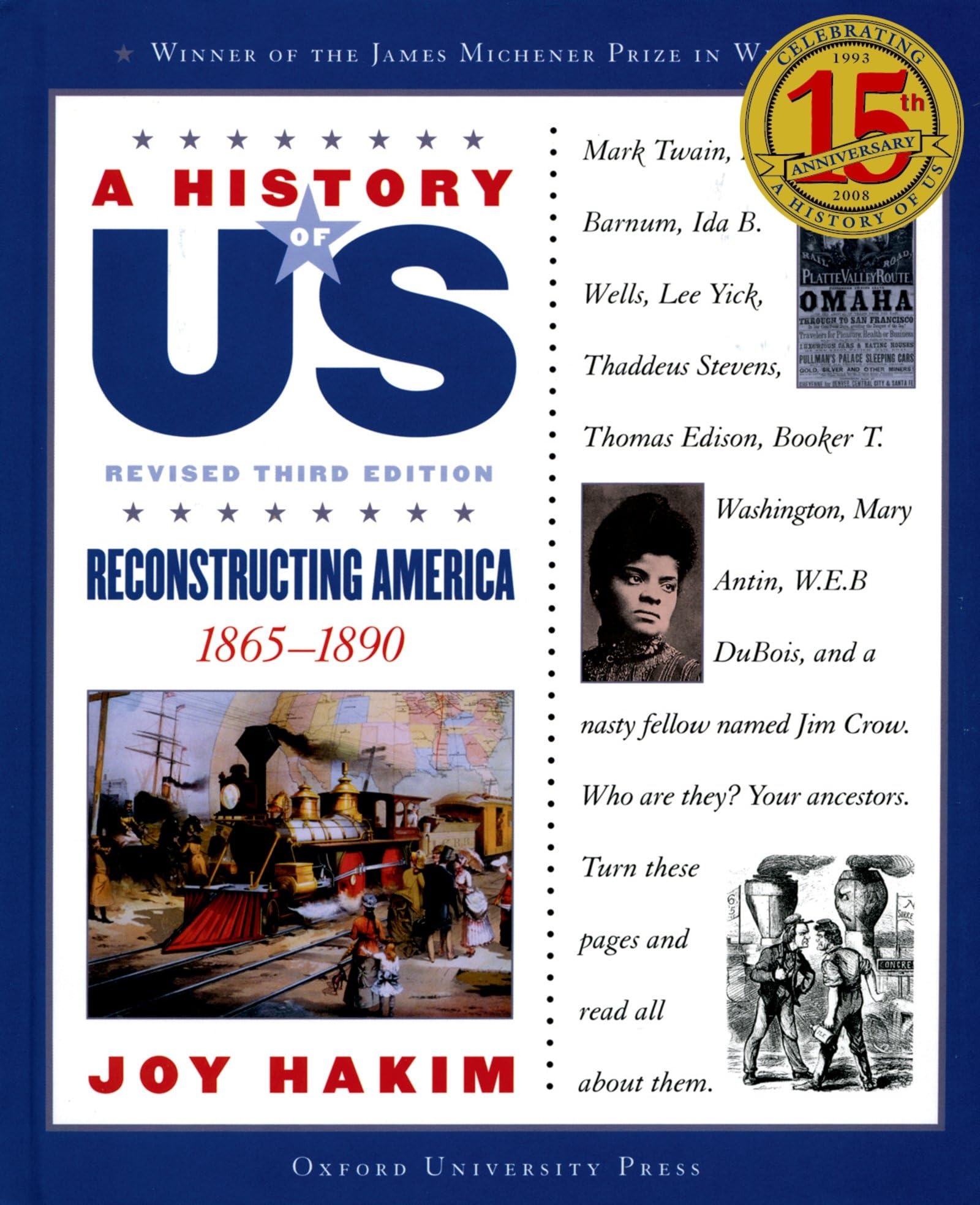 A Reconstructing America: 18651890 A History Of Us Book 7,New