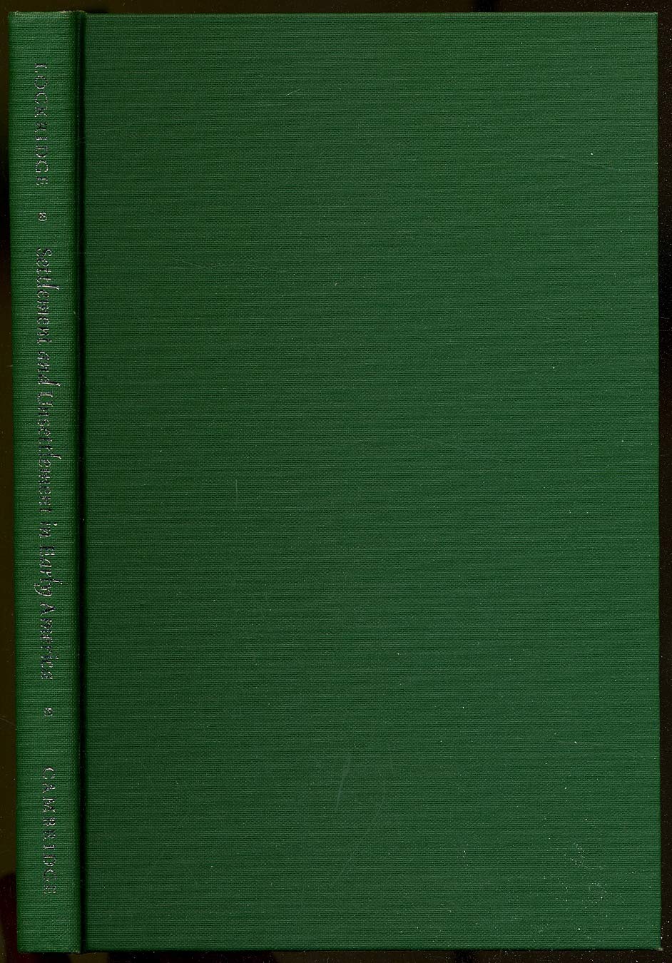 Settlement and Unsettlement in Early America (The Joanne Goodman Lecture Series),Used