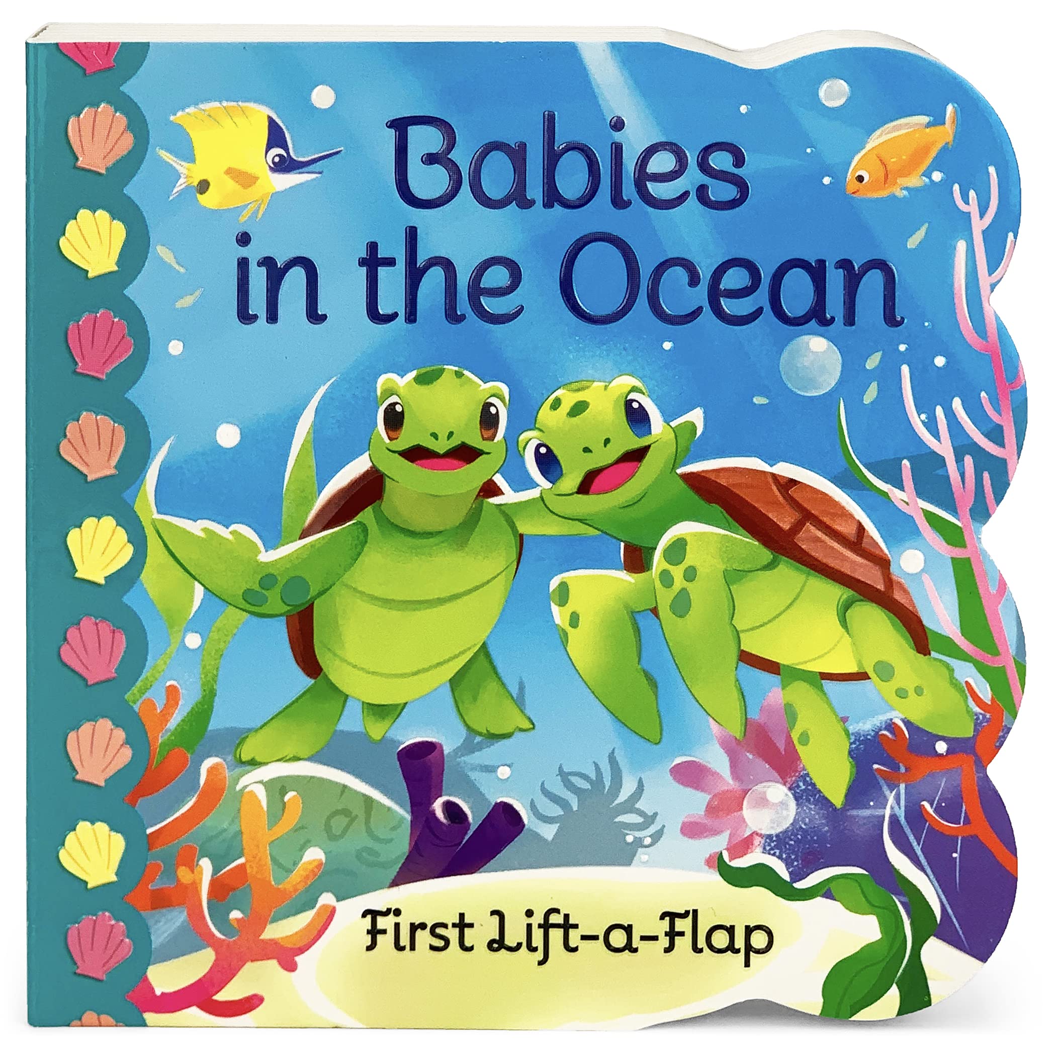 Babies in the Ocean A First LiftaFlap Board Book for Babies and Toddlers (Babies Love),Used
