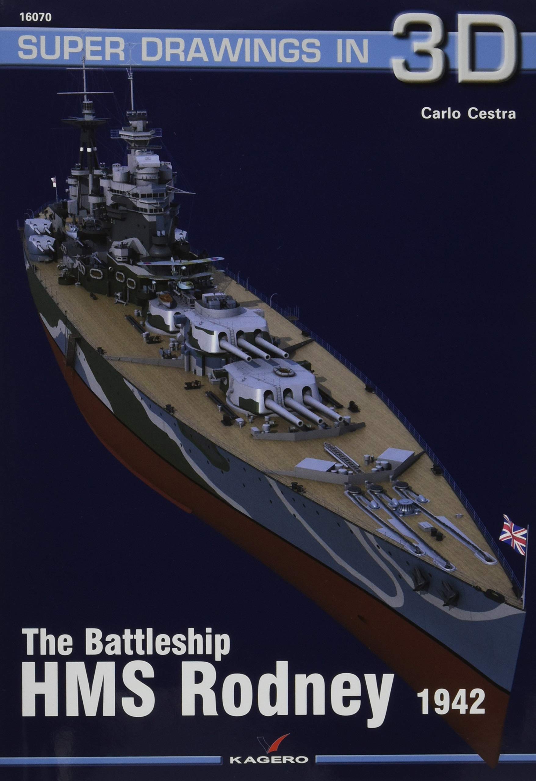 The Battleship HMS Rodney (Super Drawings in 3D),Used