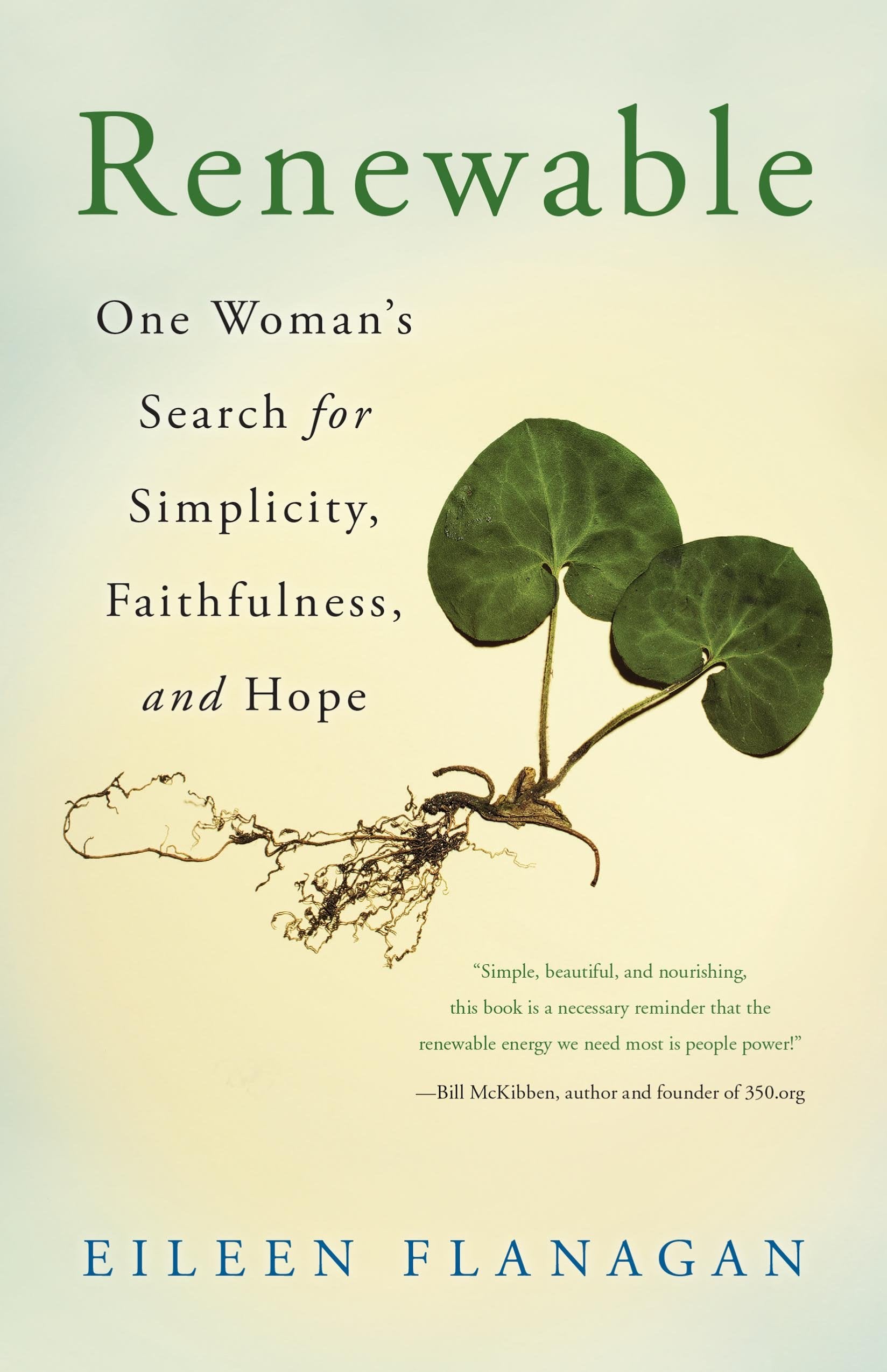 Renewable: One Womans Search for Simplicity, Faithfulness, and Hope,Used