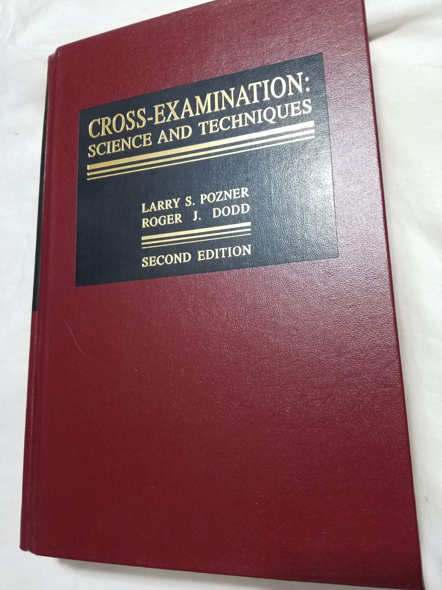 CrossExamination: Science and Techniques,Used