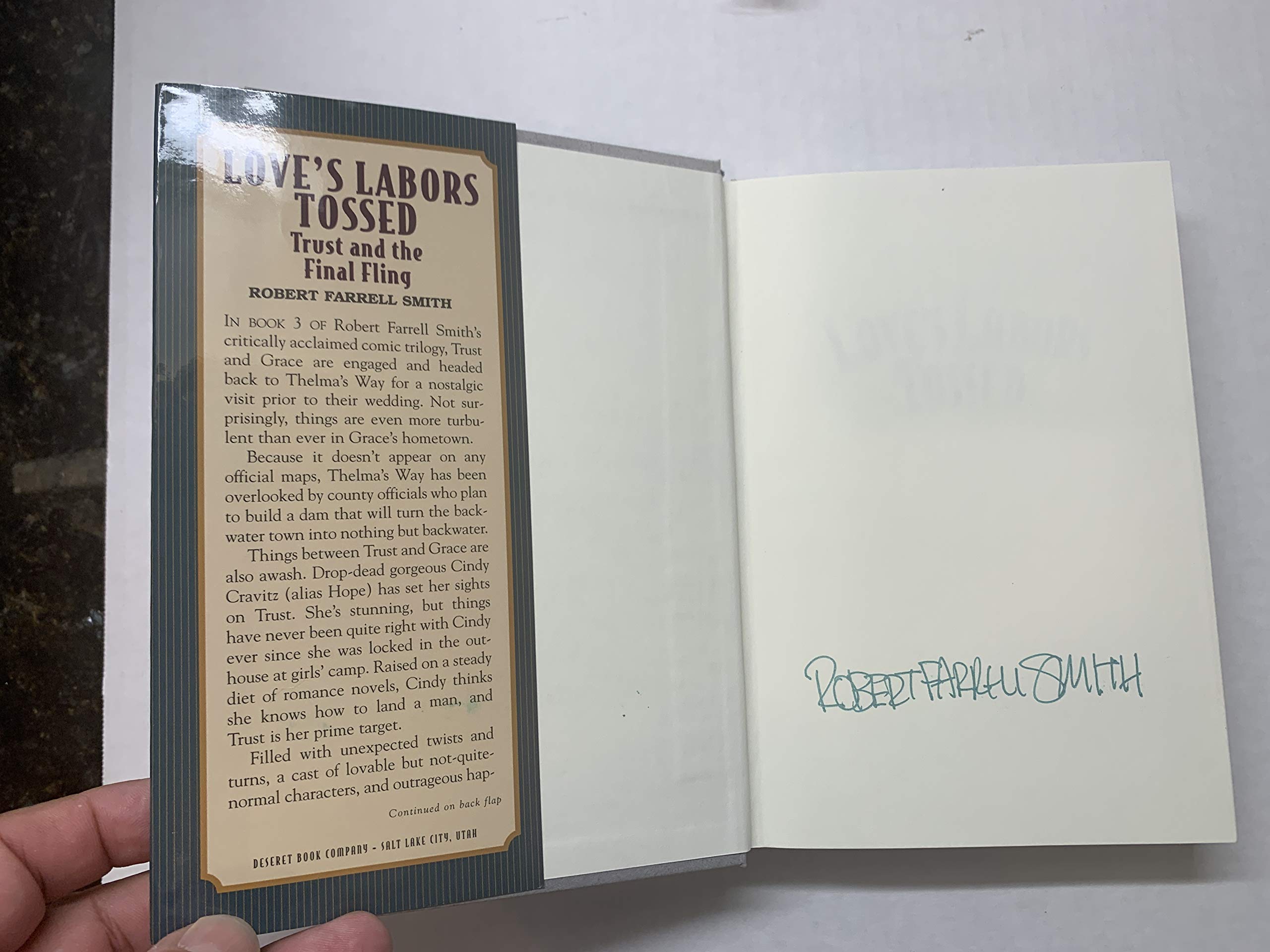 Love's Labors Tossed: Trust and the Final Fling (Trust Williams Trilogy),Used