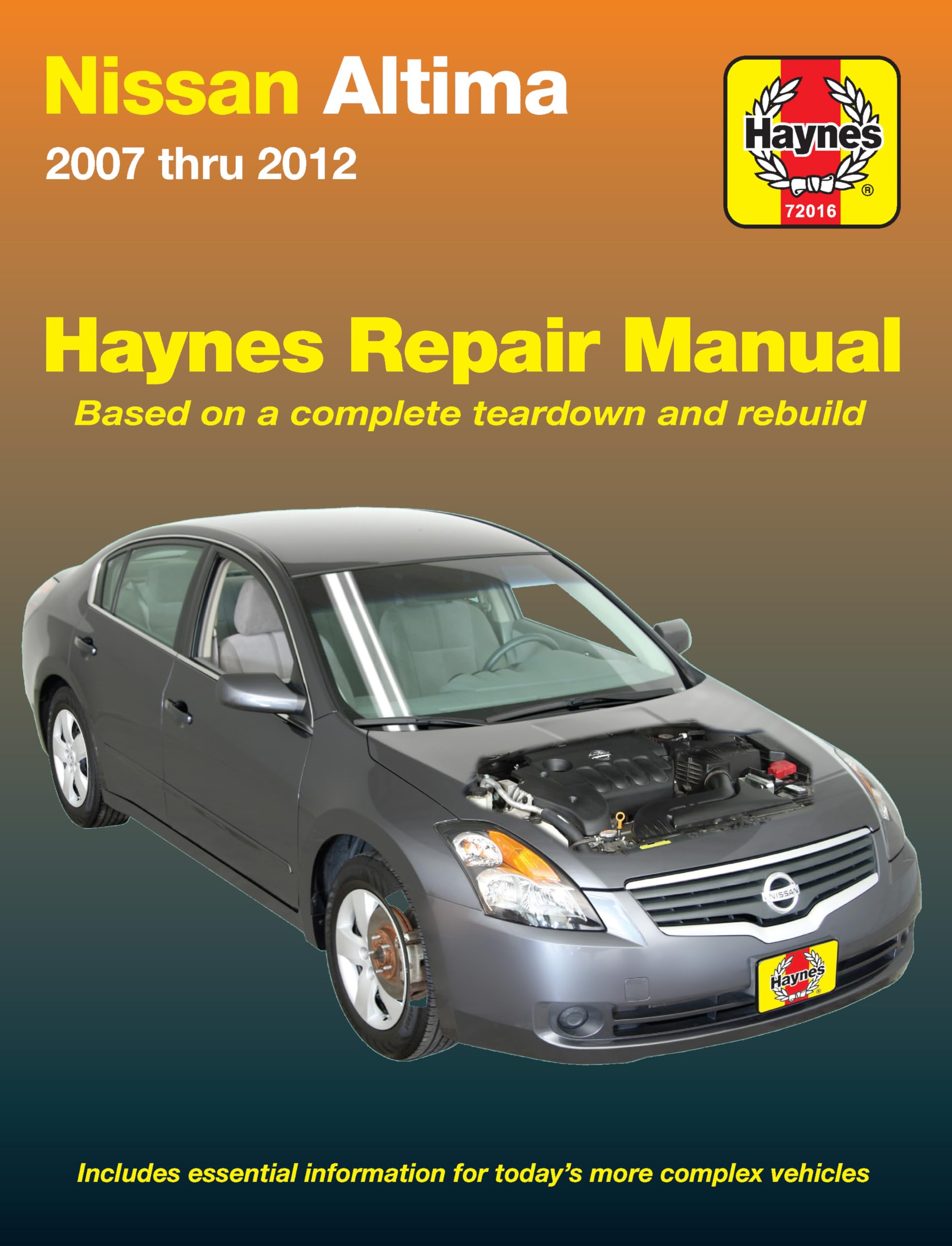 Nissan Altima (0712) Haynes Repair Manual (Does not include information specific to hybrid models. Includes thorough vehicle co,Used