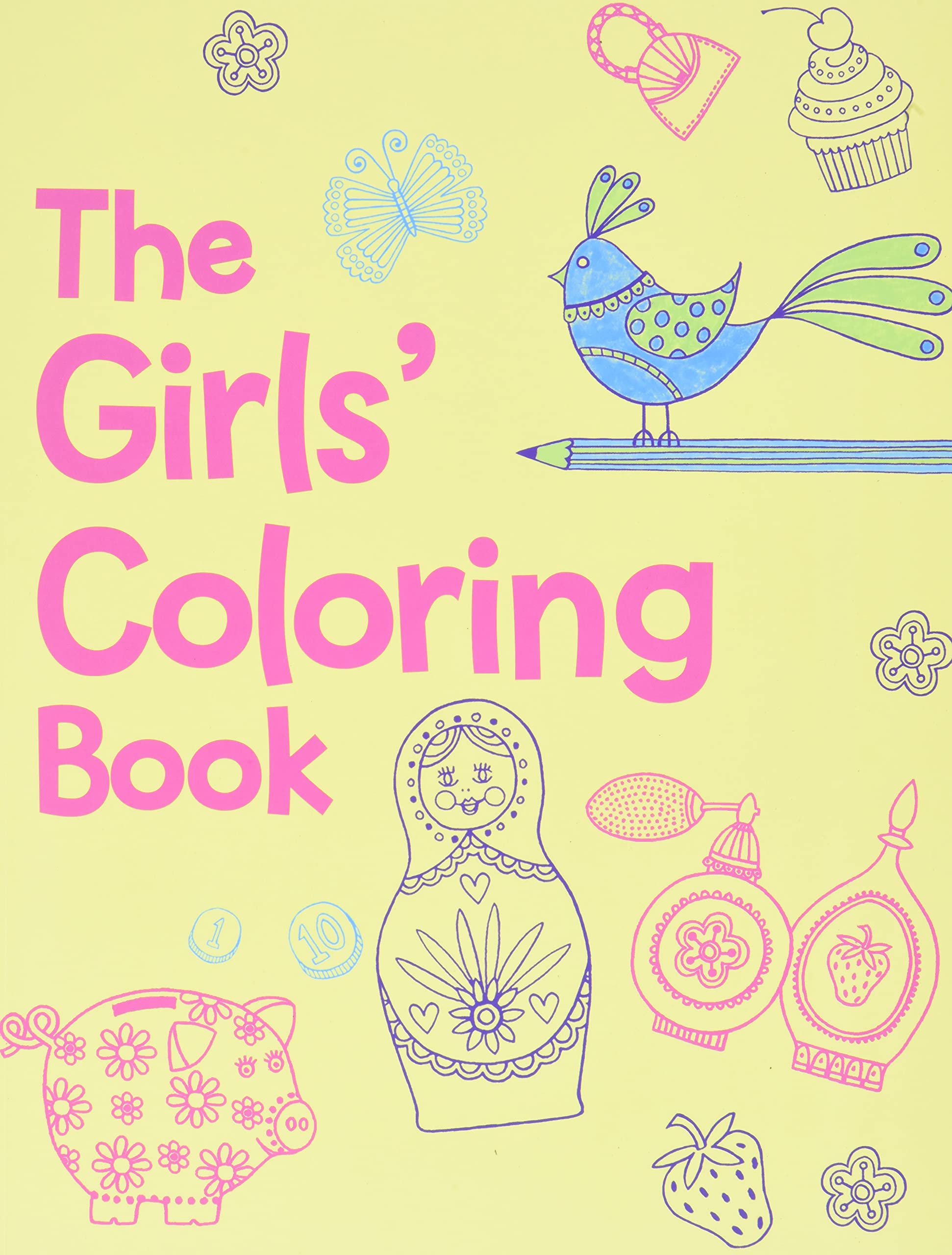 The Girls' Coloring Book,Used