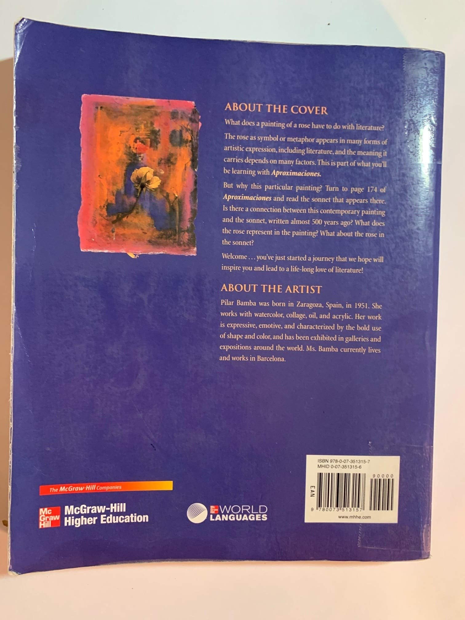 Aproximaciones al estudio de la literatura hispanica, sexta edicion (Spanish Edition),Used