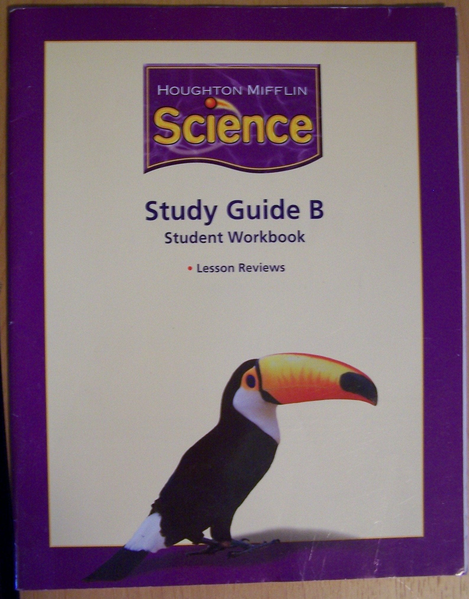Houghton Mifflin Science: Study Guide (Consumable) Grade 3,New