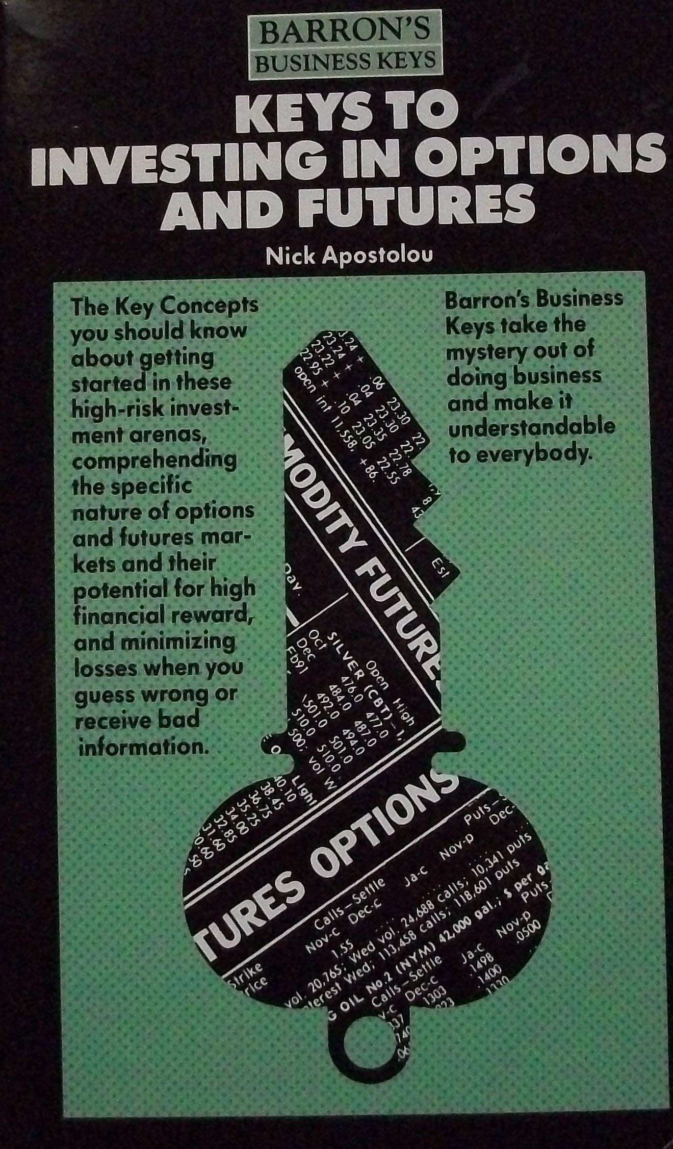 Keys to Investing in Options and Futures (Barron's Business Keys),Used