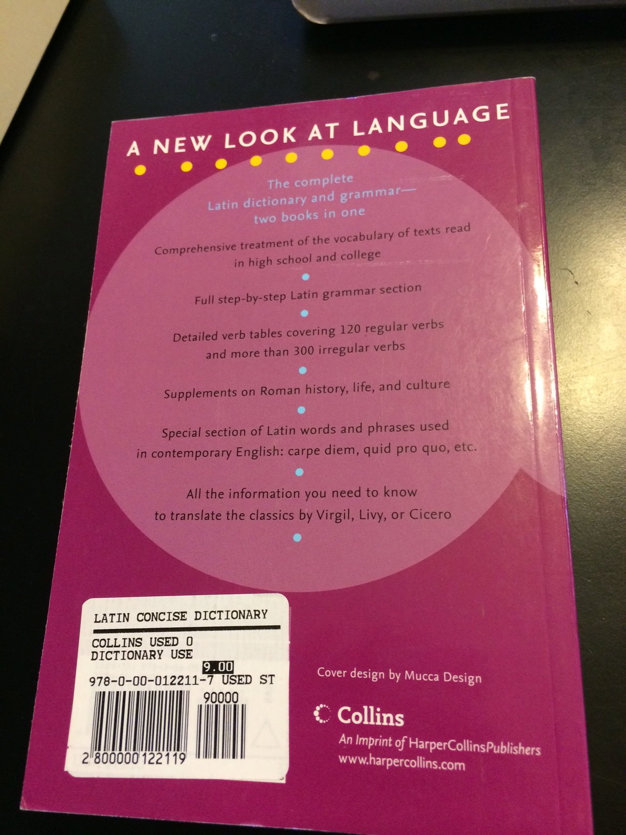 Collins Latin Concise Dictionary (Collins Language),New