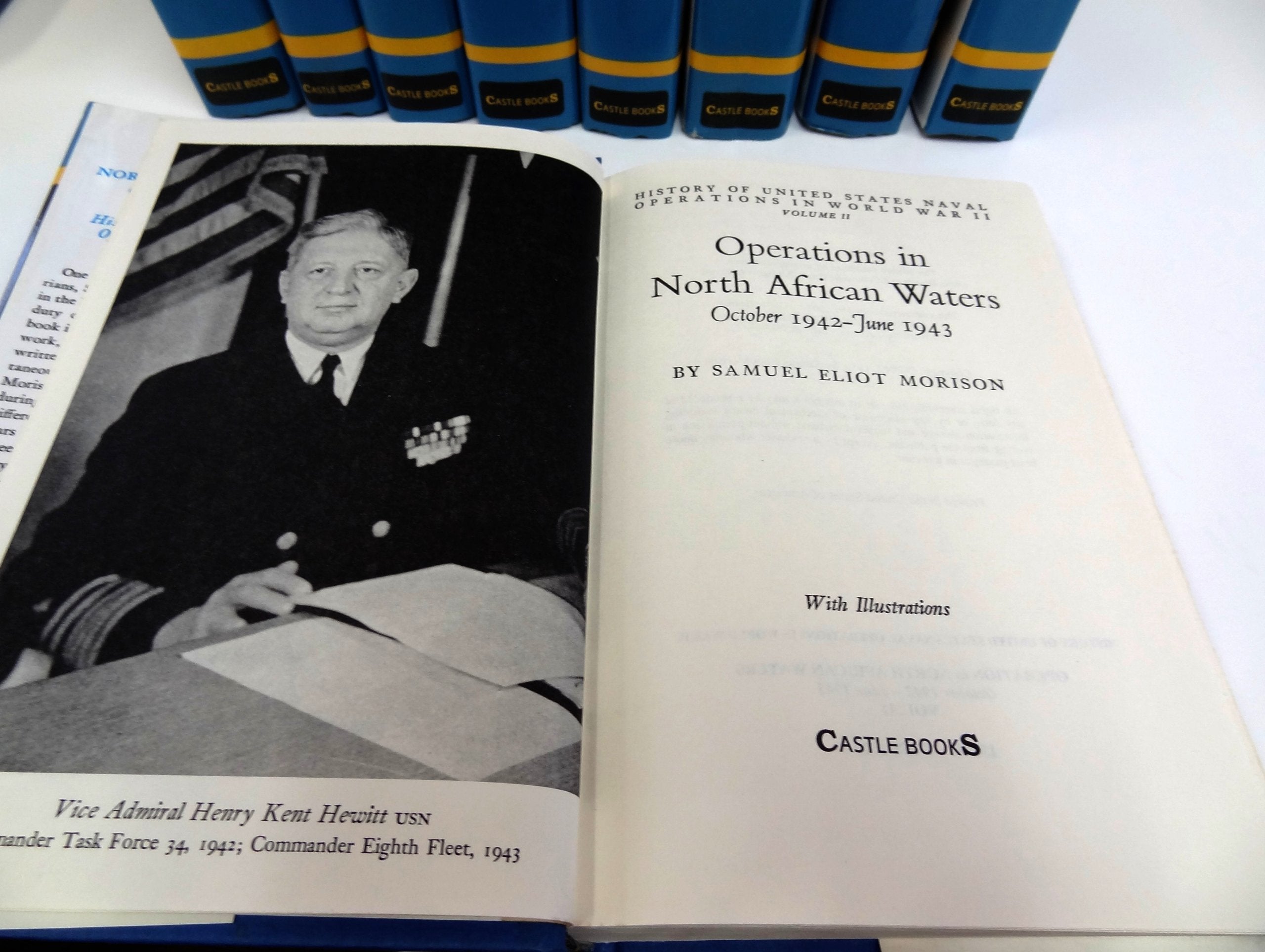 Operations In North African Waters: October 1942June 1943 (History Of United States Naval Operations In World War Ii, Volume 2),Used