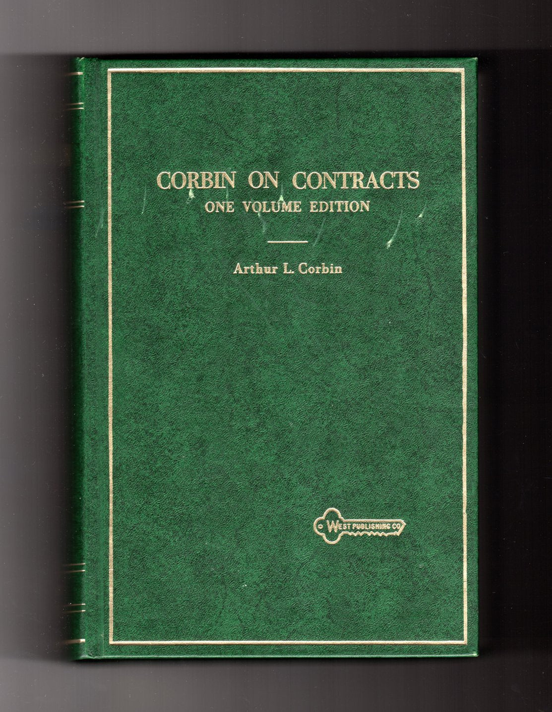 Corbin'S Text On Contracts, Student Edition (Hornbook Series),New
