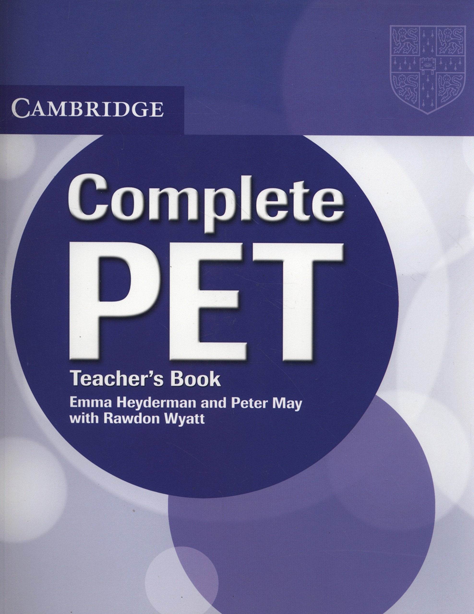 Complete PET Teacher's Book,New