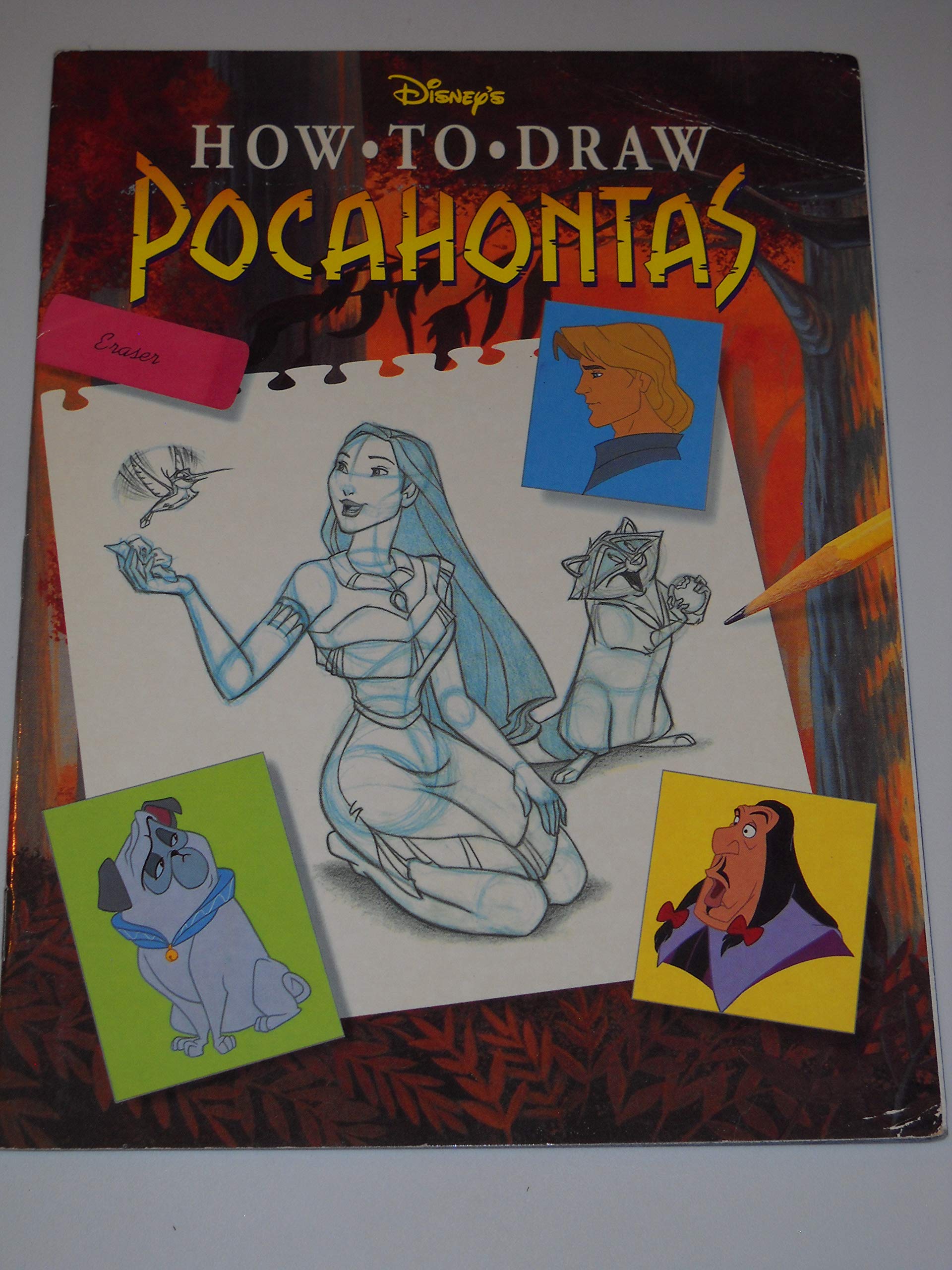 Disneys How To Draw Pocahontas (Disneys Classic Character Series),Used