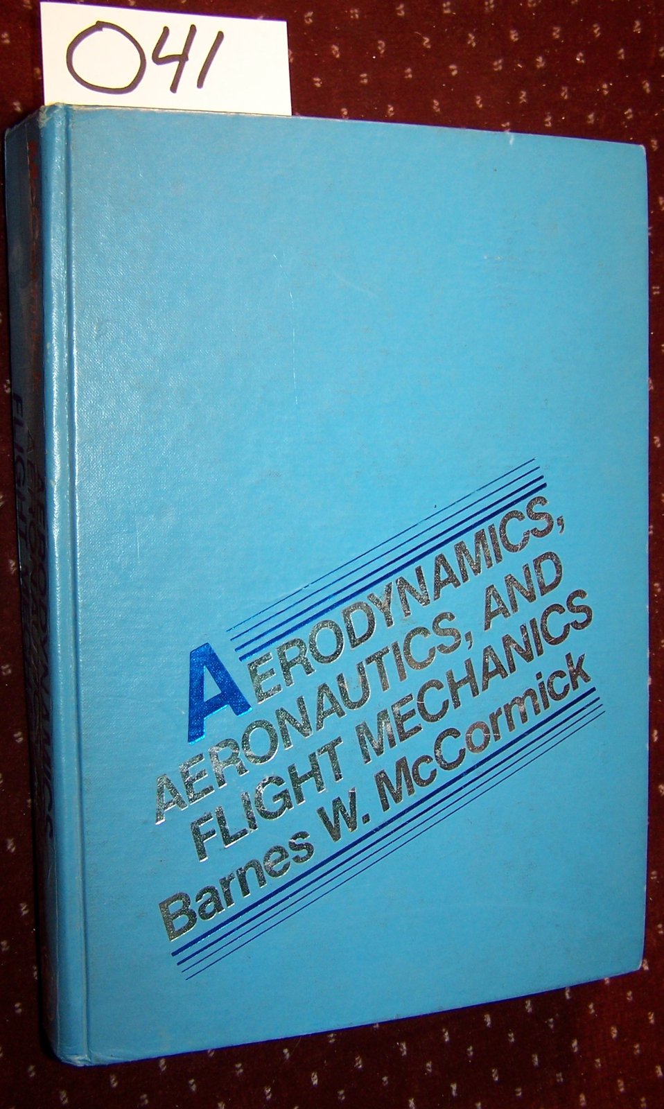 Aerodynamics, Aeronautics And Flight Mechanics,New