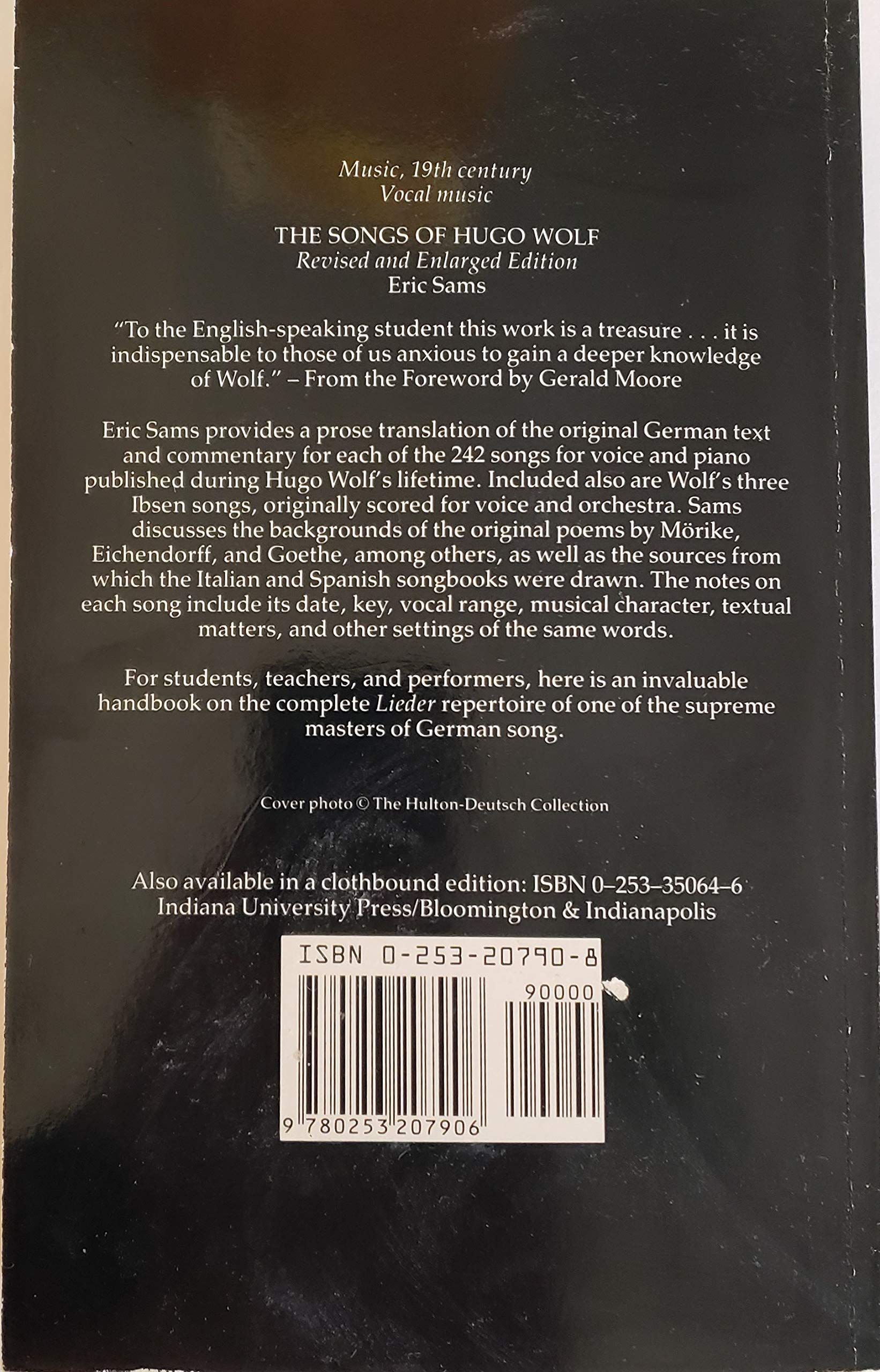 The Songs of Hugo Wolf,Used