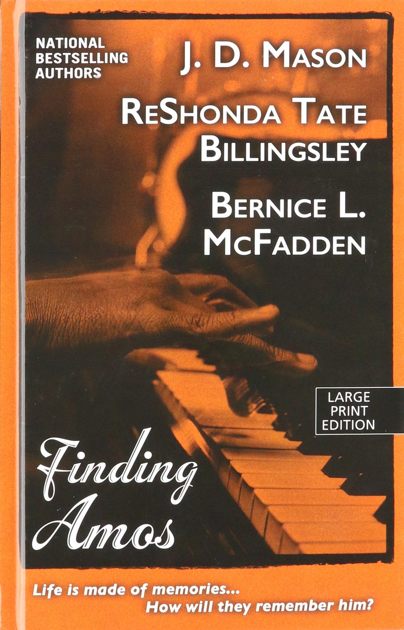 Finding Amos (Thorndike Press Large Print AfricanAmerican),Used
