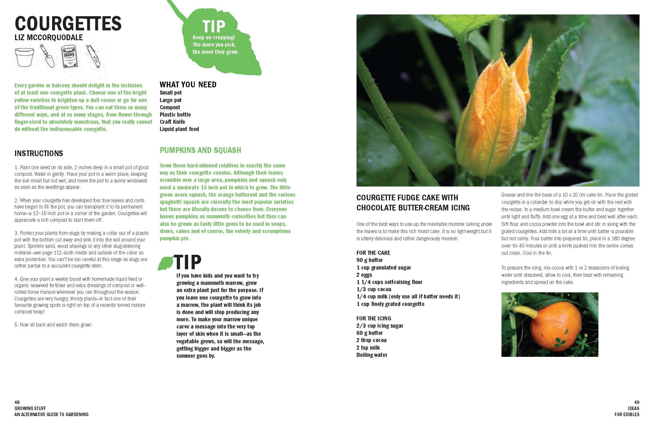 Growing Stuff: An Alternative Guide to Gardening,Used