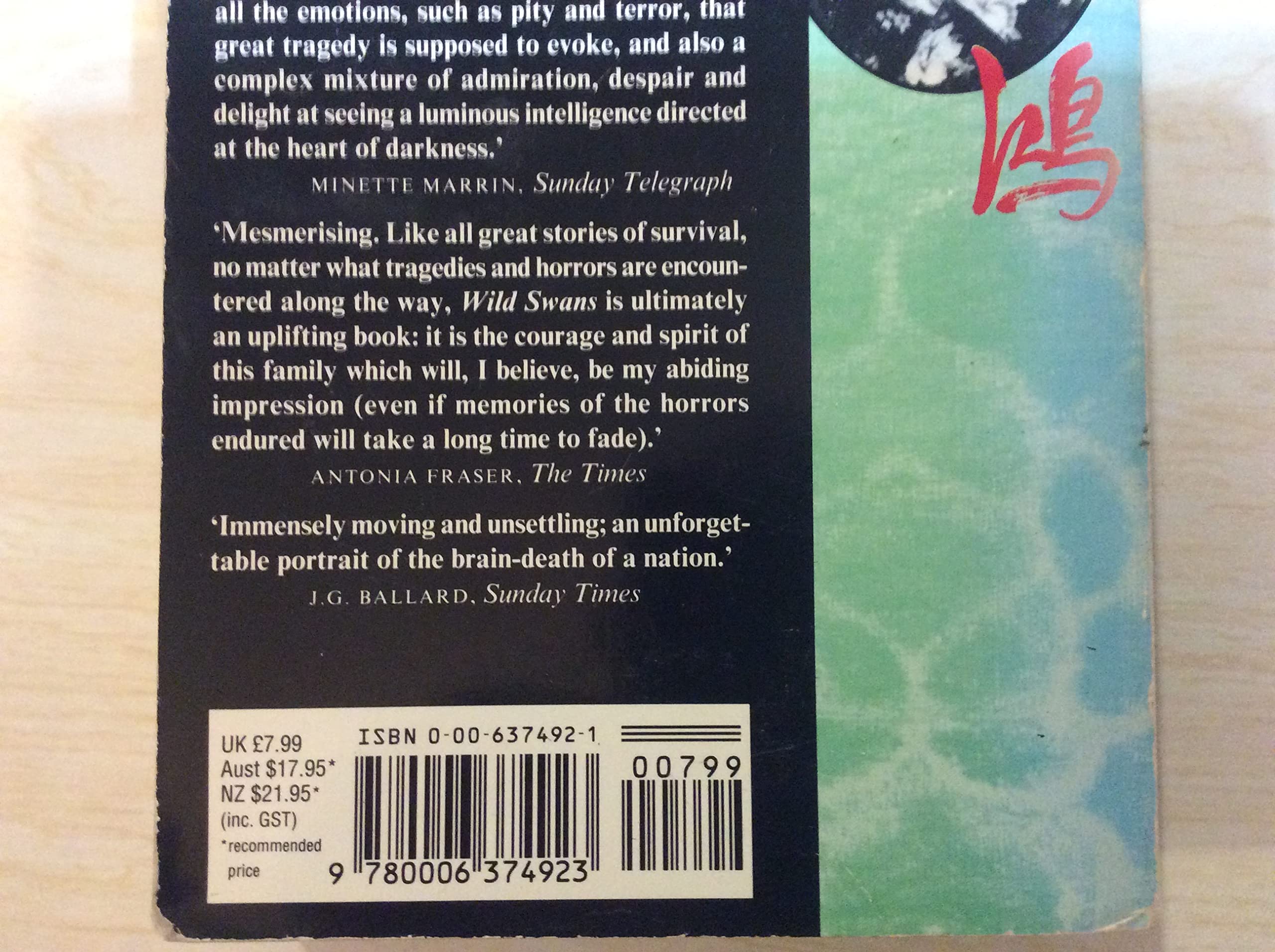 Wild Swans: Three Daughters of China,Used