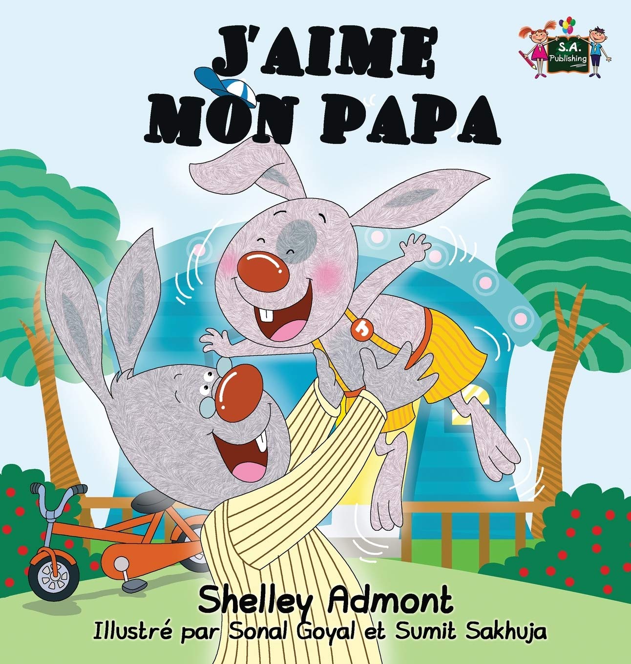 J'aime mon papa: I Love My Dad (French Edition) (French Bedtime Collection),Used