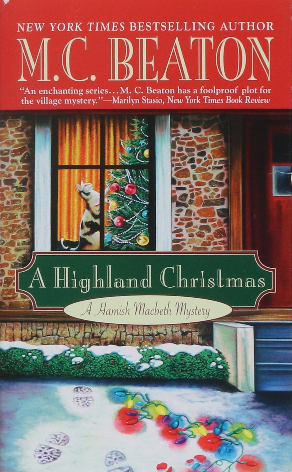 A Highland Christmas (Hamish Macbeth Mysteries, No. 16),Used