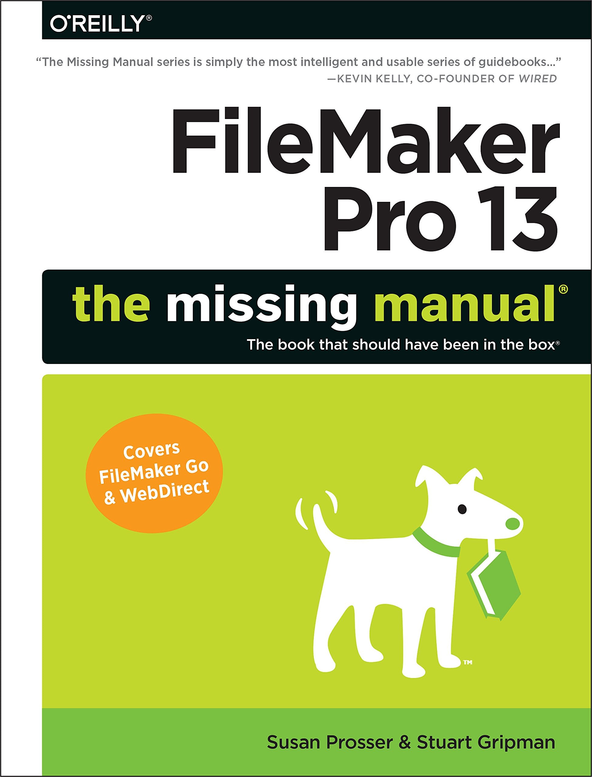FileMaker Pro 13: The Missing Manual,Used