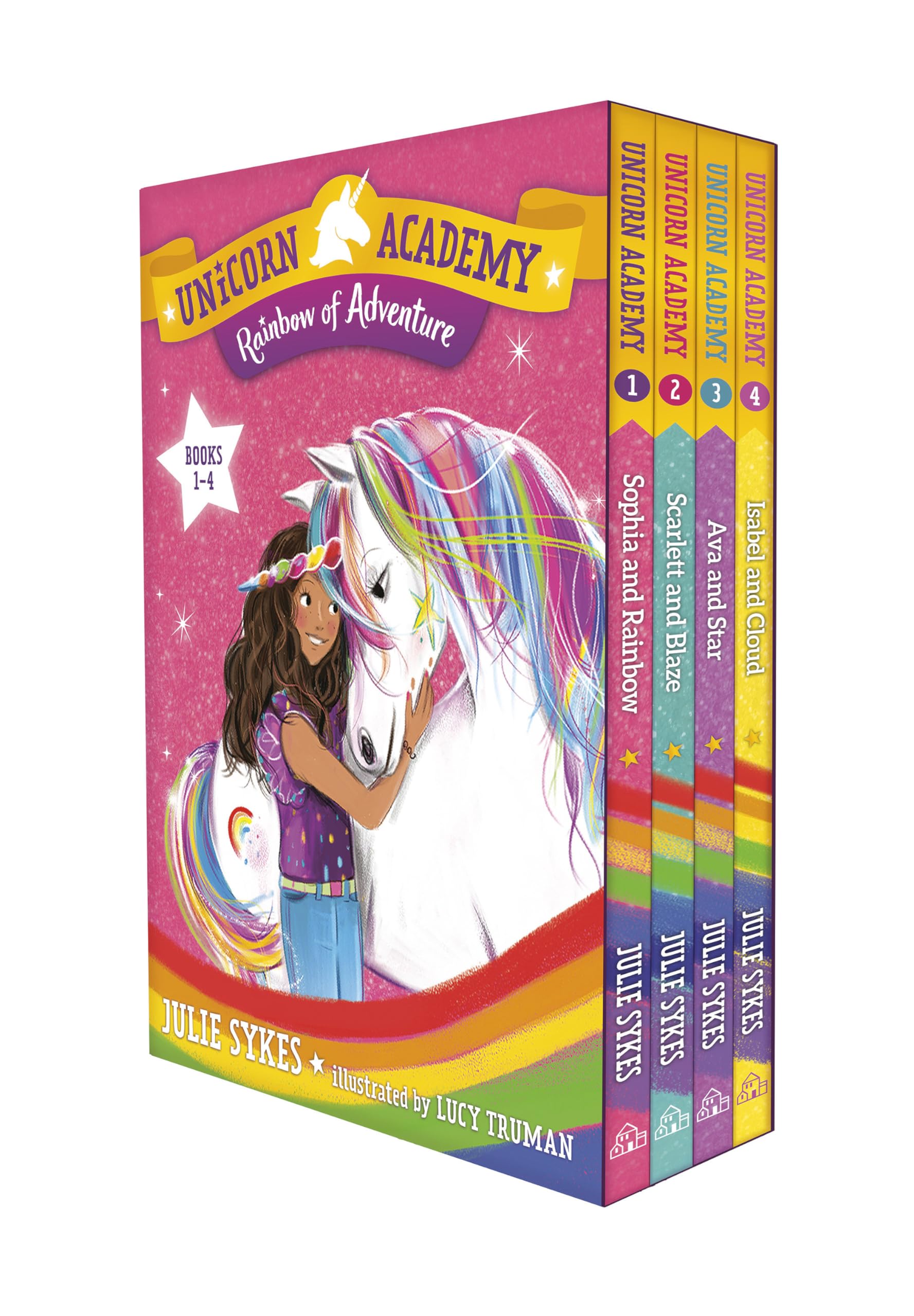 Unicorn Academy: Rainbow of Adventure Boxed Set (Books 14),Used